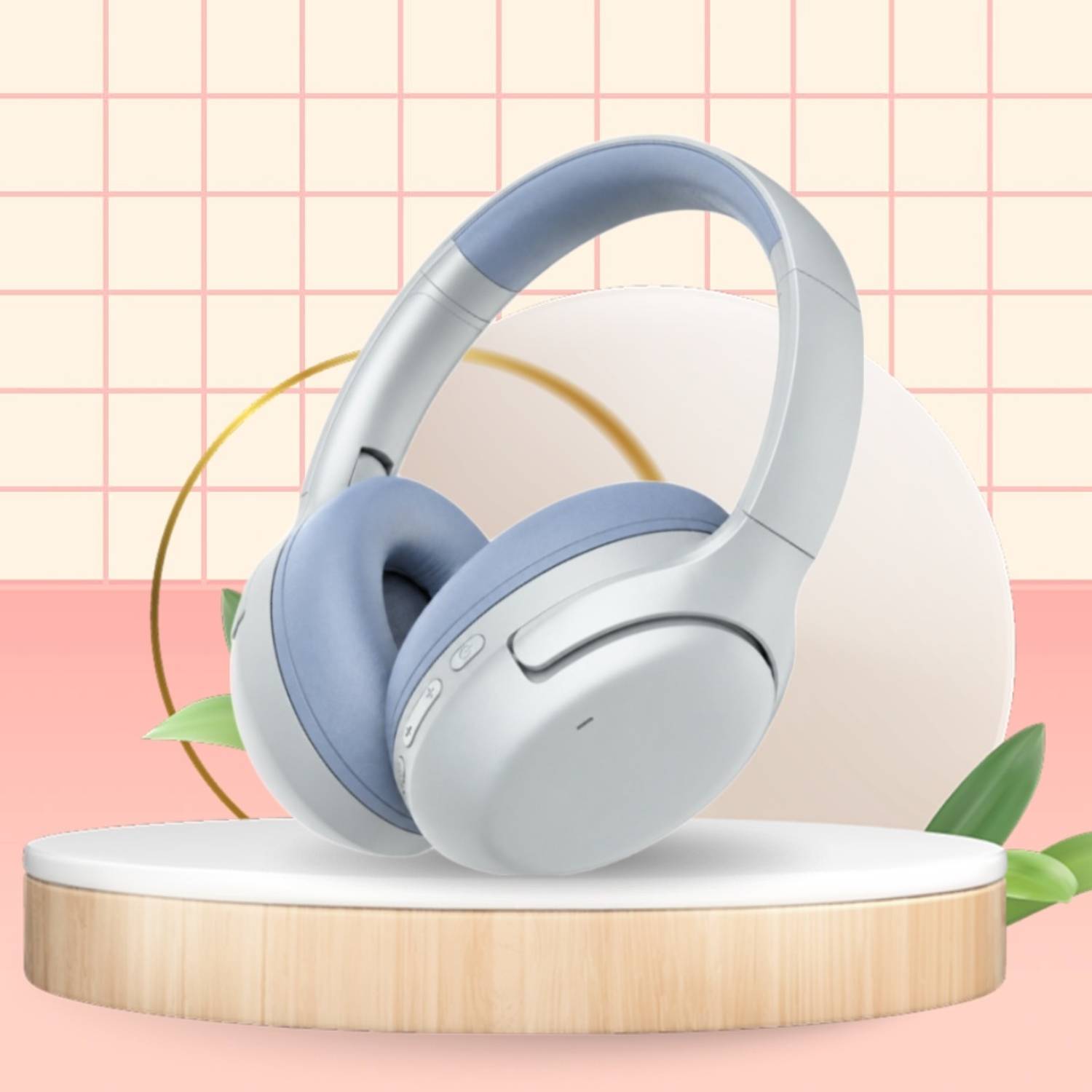 JOKIN 40H Play Super Bass ANC BT Wireless Headphone with Mic Foldable Design & Aux P45 Bluetooth & Wired