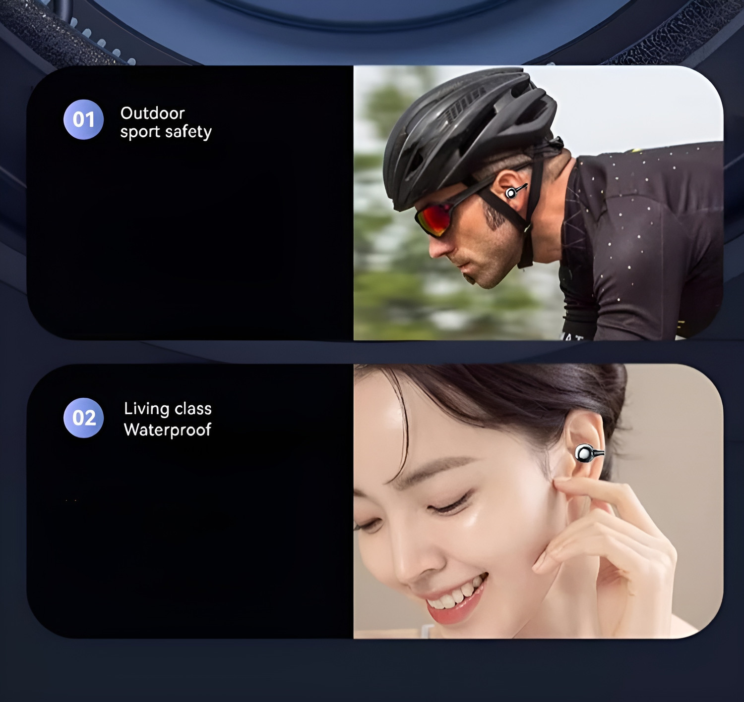 Image of COREGENIX S88 Magnetic Clip Bluetooth TWS Earbuds with ENC, 13mm Driver, 45hrs of Playtime Bluetooth