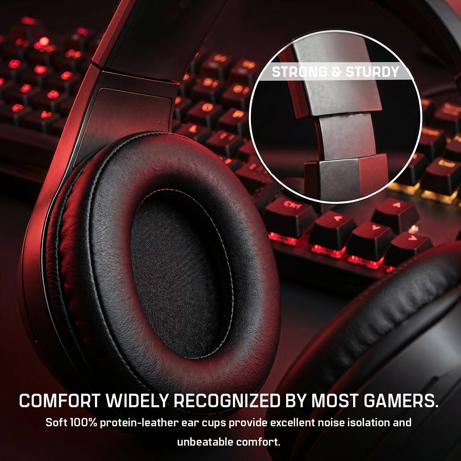 Bestor RGB Wired Gaming Headset with Mic - Image 3