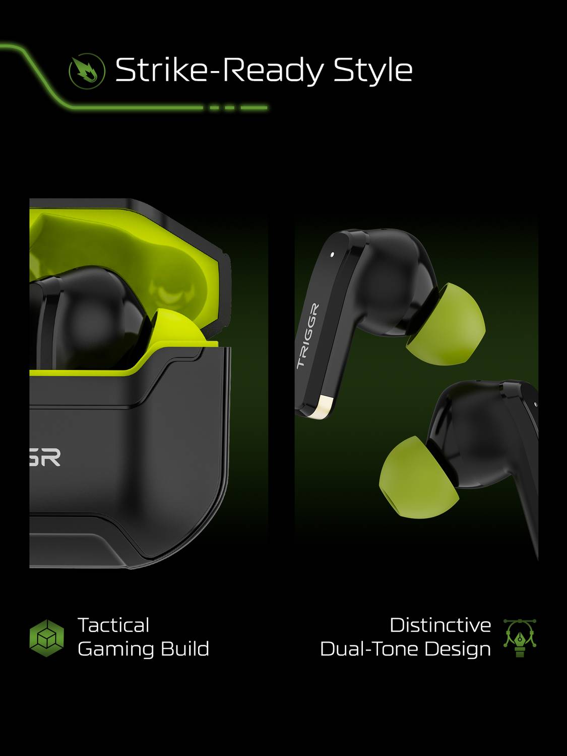TRIGGR Raze 1 40H Battery Bluetooth Headset - Image 3