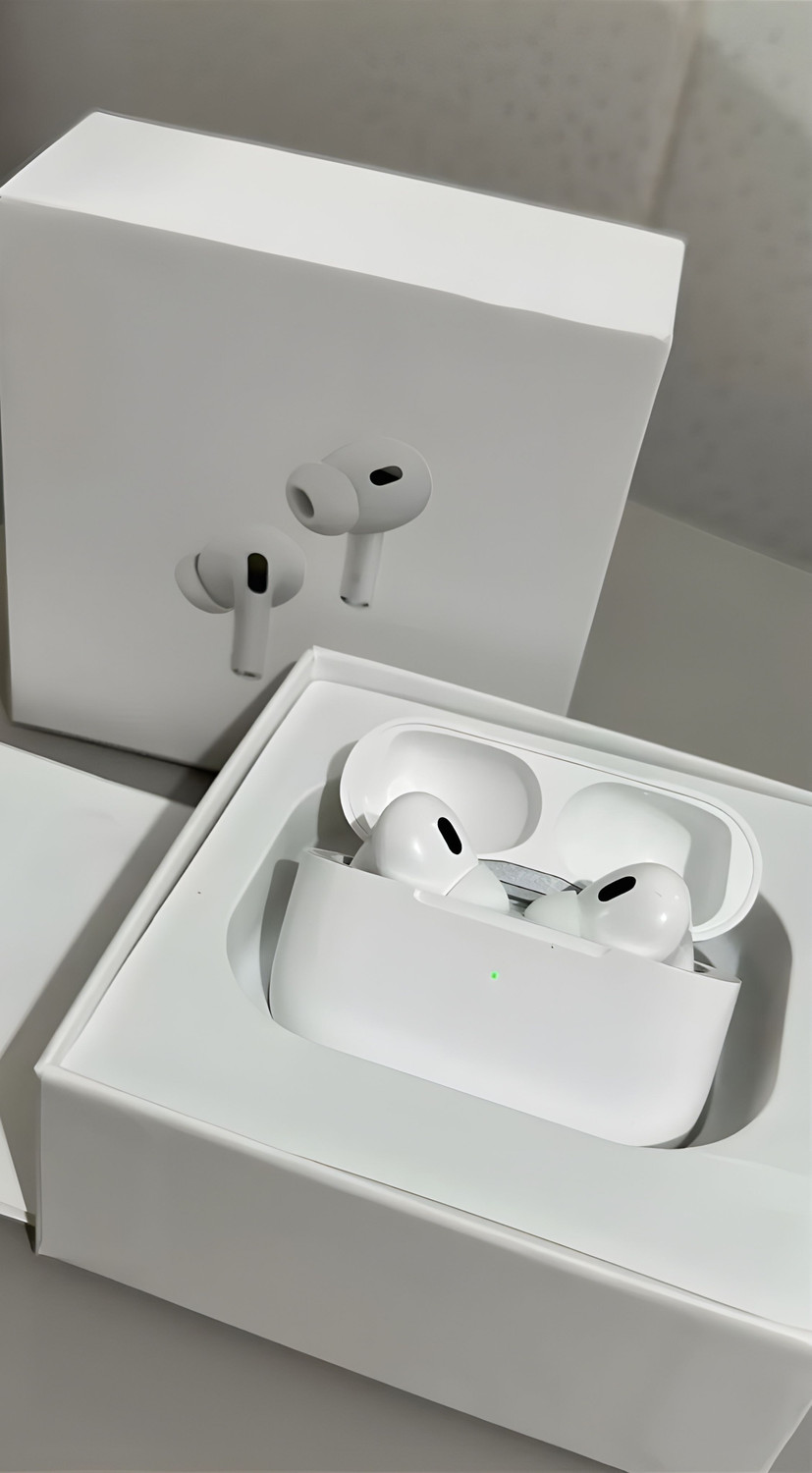 Image of GENCART Aerpodds pro 2nd Genration with ANC Bluetooth Headset (White, True Wireless) Bluetooth