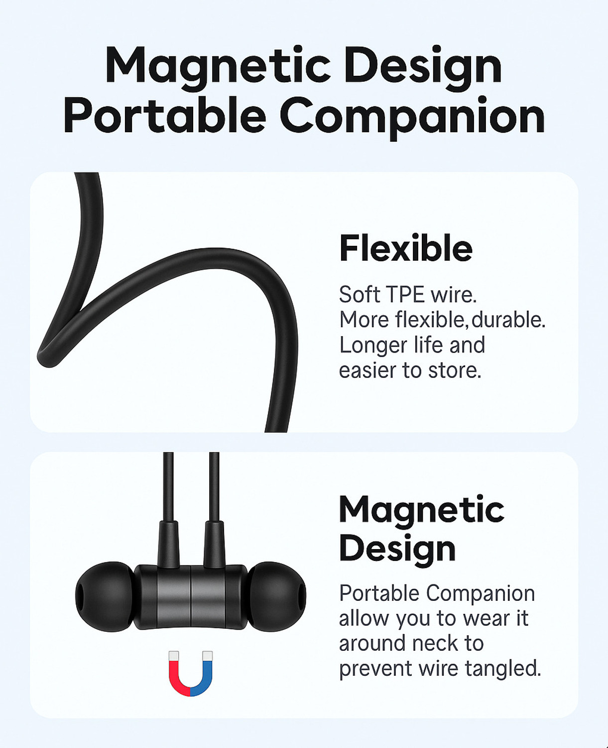 Image of Shovan Type-C Earphone Metallic Finish|ENC Mic|Magnetized Buds HD Sound 025 Wired Gaming