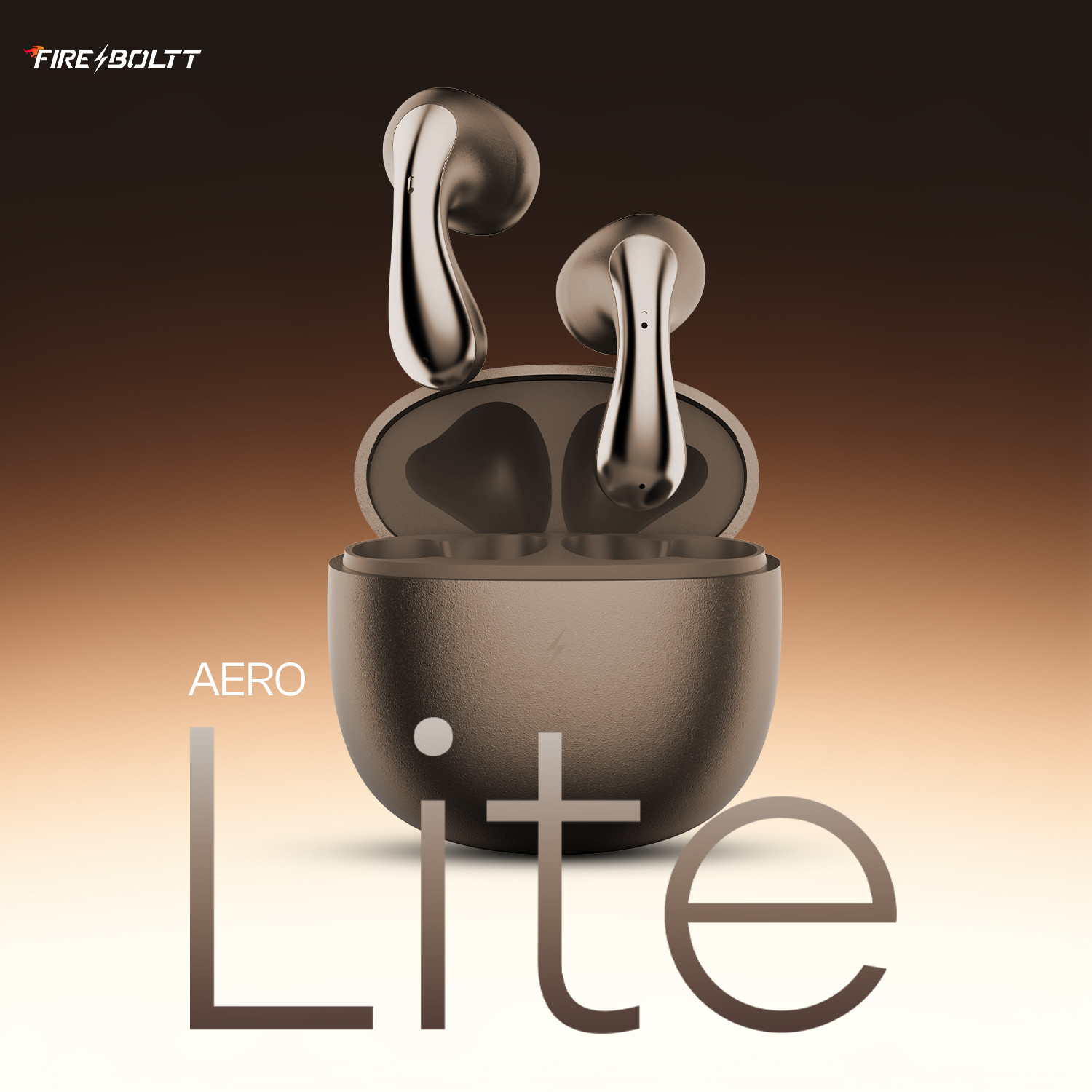 Image of Fire-Boltt Aero Lite TWS Earbuds, Custom EQ Profiles, 50H Battery, Quad Mic ENC, BT 5.4 Bluetooth