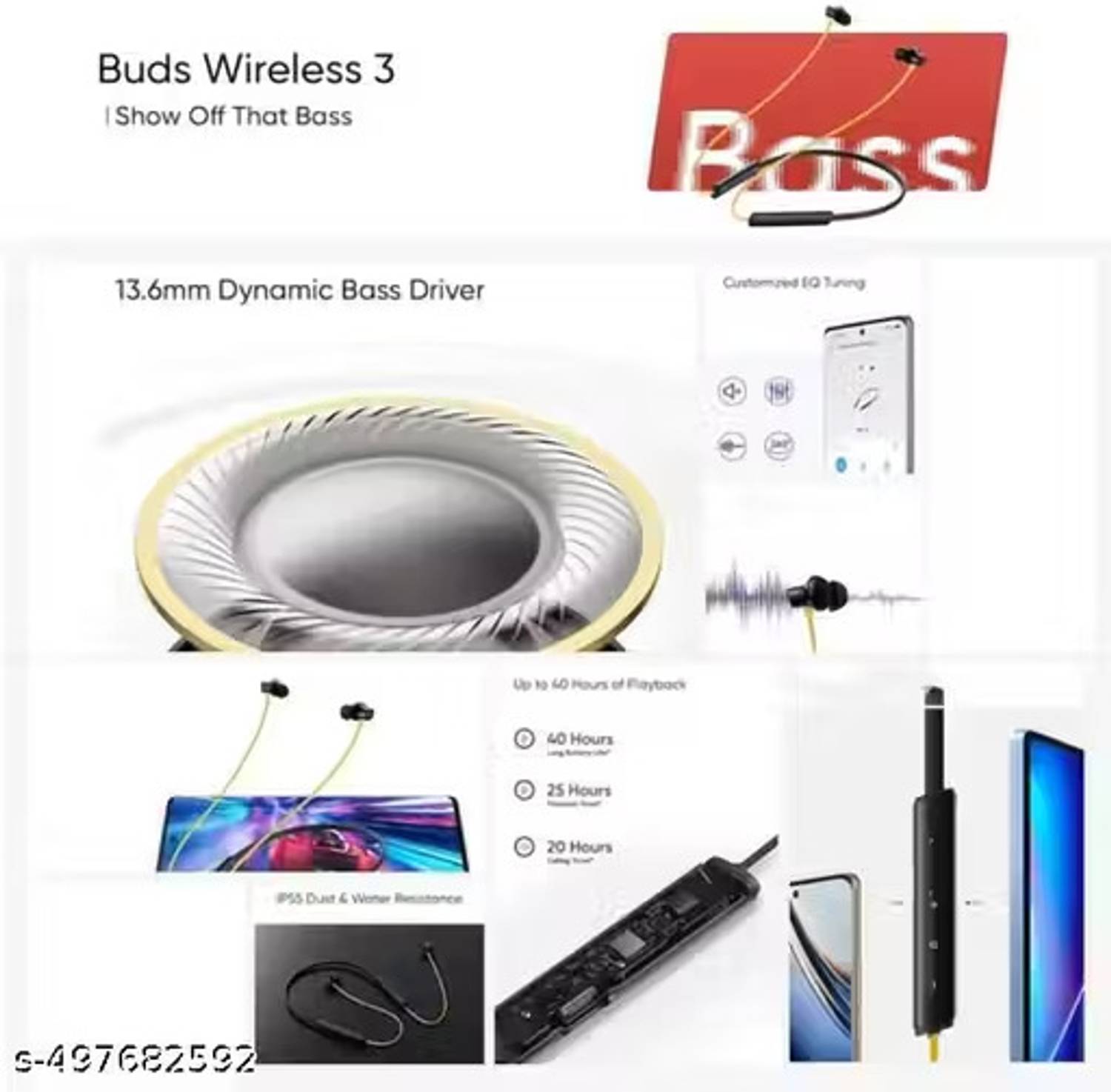 F FERONS Neo buds 3 Wireless Neckband Bluetooth - Image 2