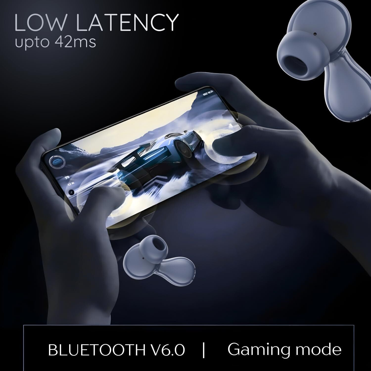 Image of urooj SUPERPODS Pro Dolby Audio, Bluetooth 5.4, HD Sound, Fast Charging Case Bluetooth Gaming