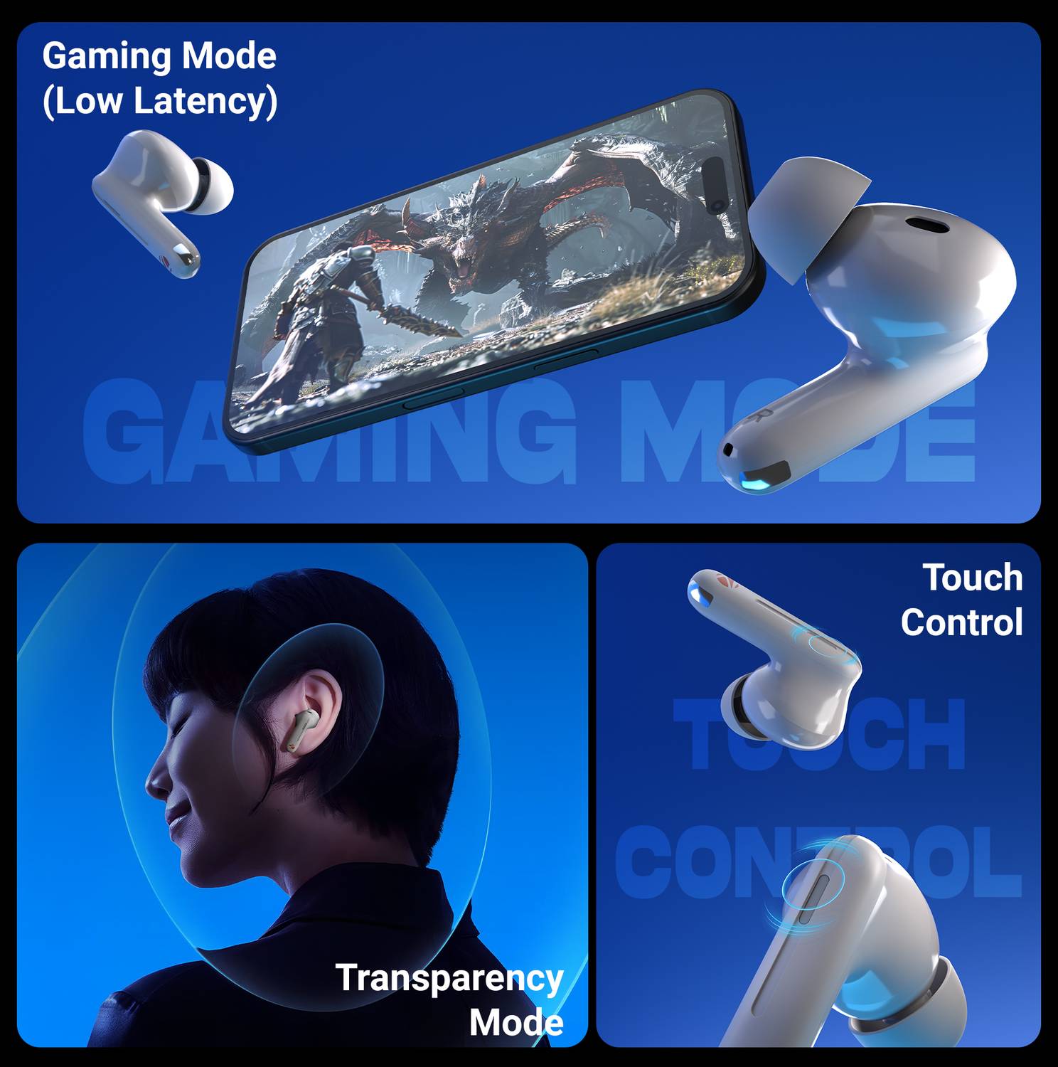 ZEBRONICS Zeb-Monk Pro Grey Bluetooth - Image 5