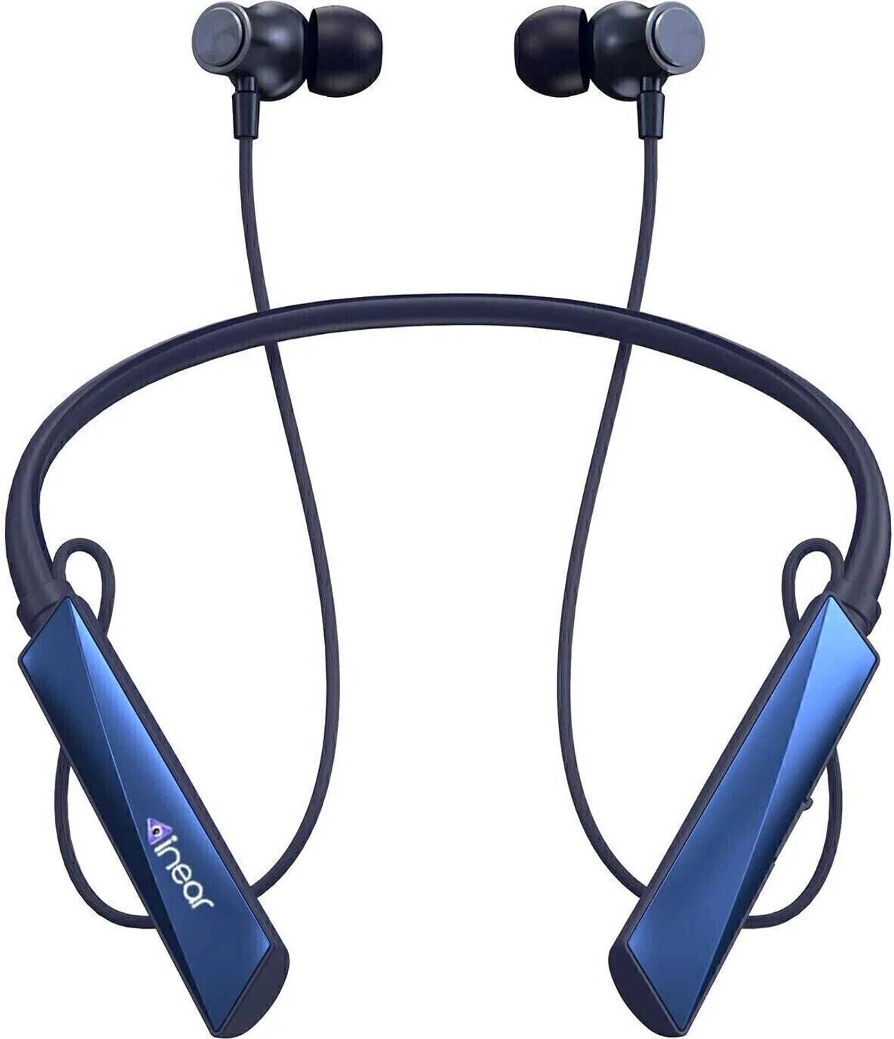 inear DJ-M8 Bluetooth Neckband with 60H Playtime,Voice Changer, M