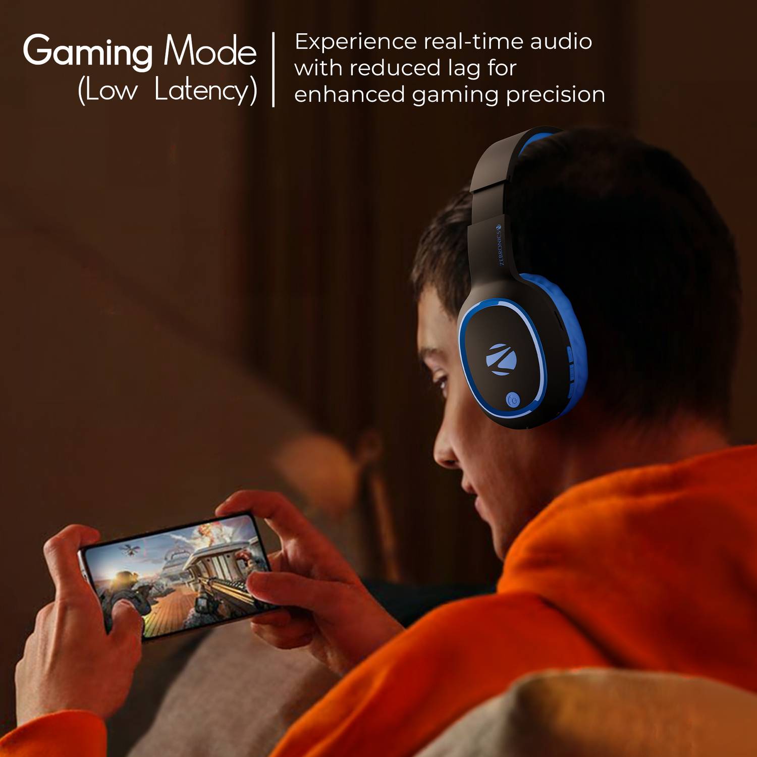 ZEBRONICS Zeb-Thunder Bluetooth Headphones - Image 5
