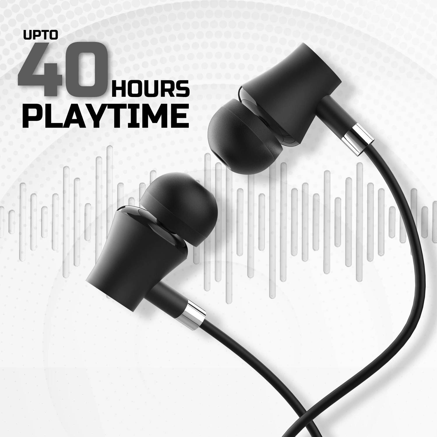 Aroma NB119B Badshah Neckband Bluetooth - Image 3