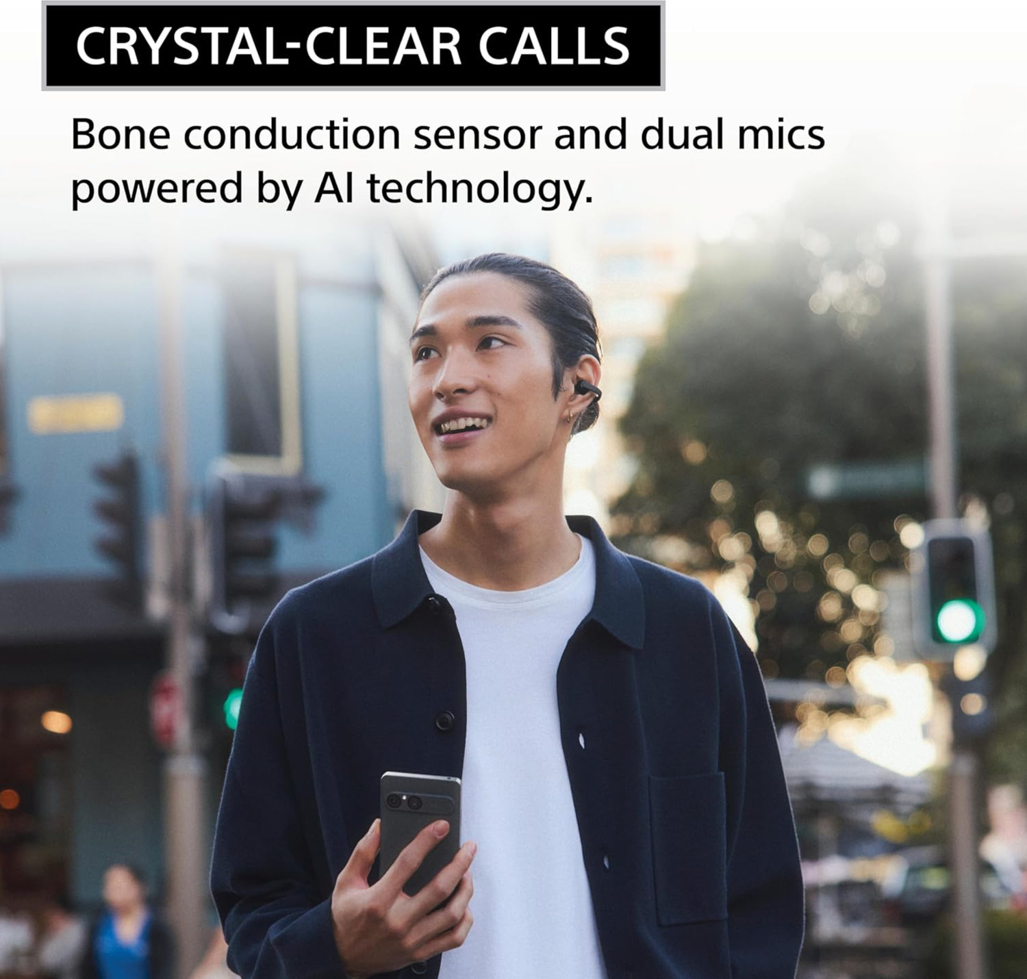 Image of SONY LinkBuds Clip Open-Ear Truly Wireless Earbuds, Comfortable & Lightweight Bluetooth