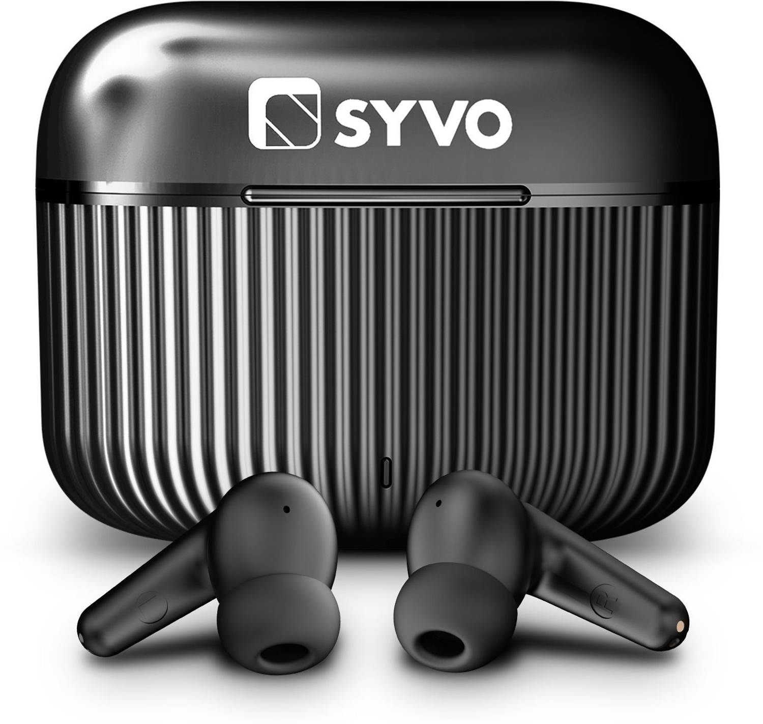 Syvo S40 TWS in Ear Earbuds with Upto 24H Case Battery, 4 Mic, 45
