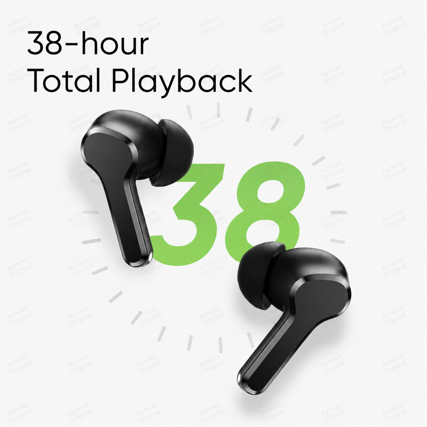 Image of AYNEXS ORIGINAL for Realme Buds T110 Truly Wireless in Ear Earbuds with mic Bluetooth