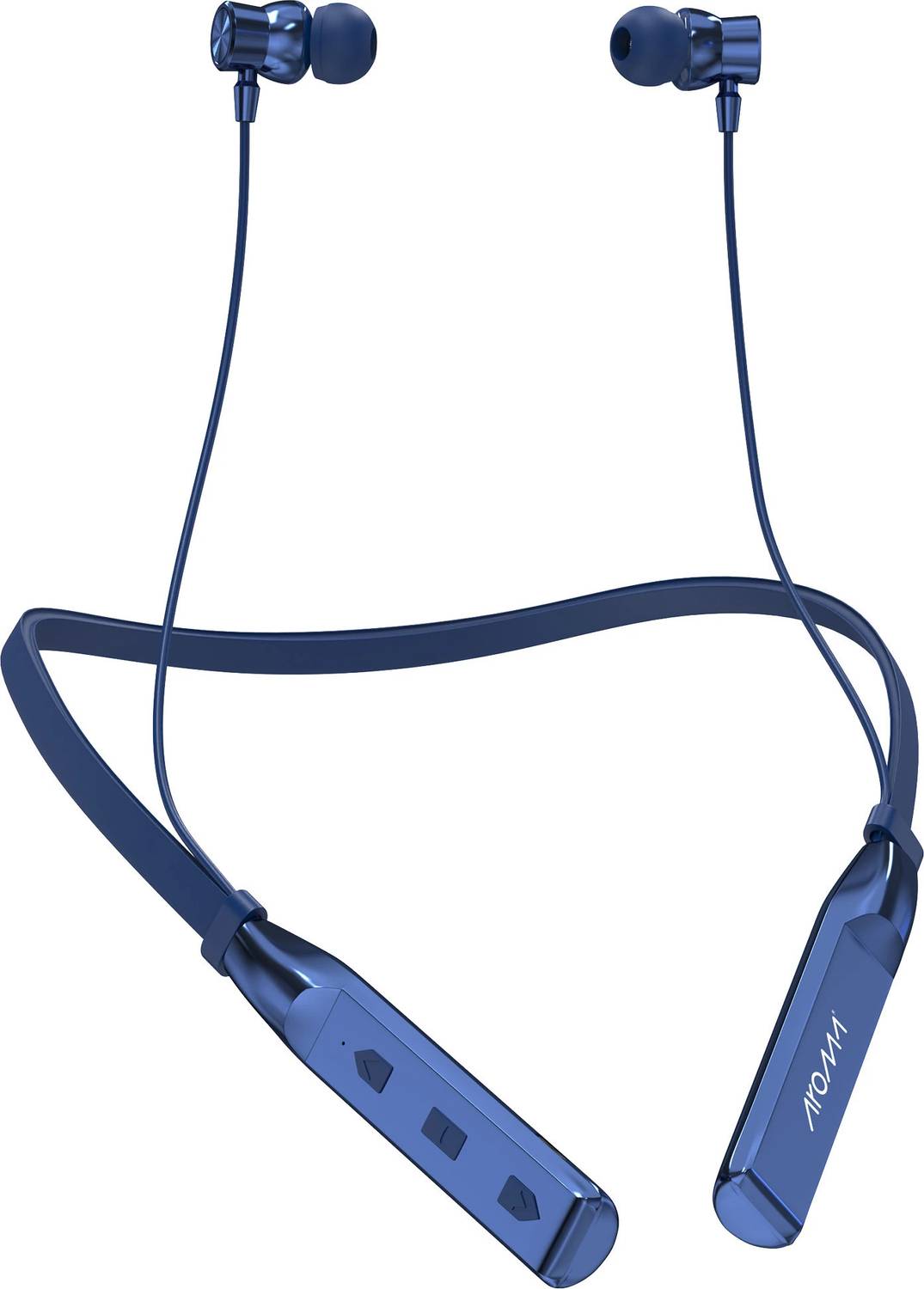 Aroma NB119 Trend Upto 100H Playtime*, Magnetic On/Off, ENC, Fast Charging Neckband Bluetooth