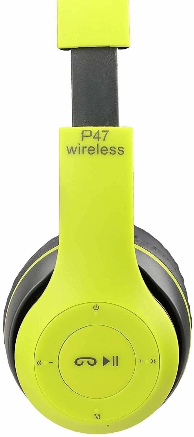 Techobucks New Amazing Wireless Bluetooth Headphones with Mic,Fol