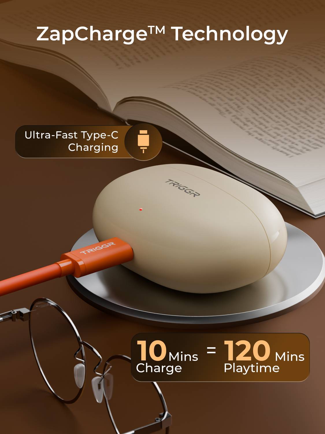 TRIGGR Ultrabuds Go with 40H Playtime - Image 5