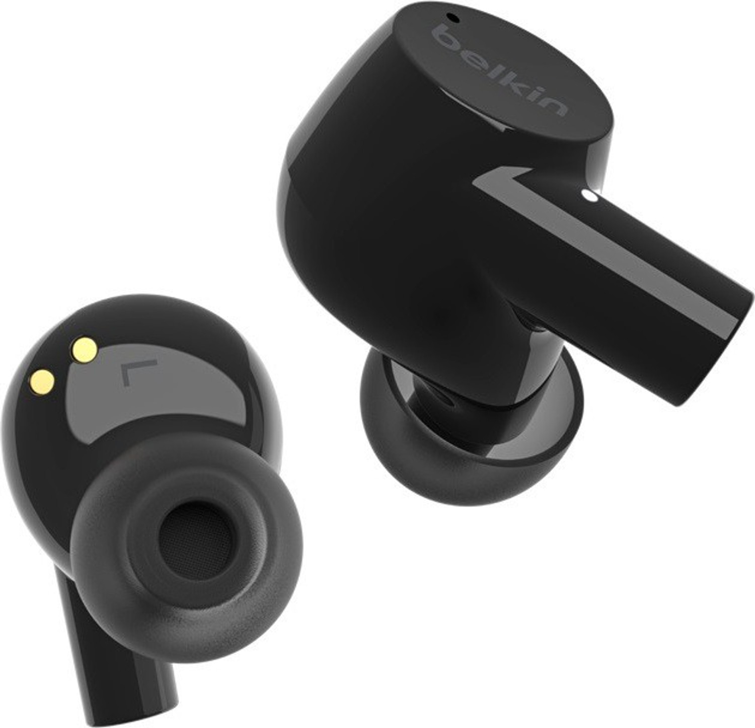 Image of BELKIN TWS Earbuds IPX5,Up to 31 hrs. Playtime Wireless Charging Dual mic on Each Side Bluetooth