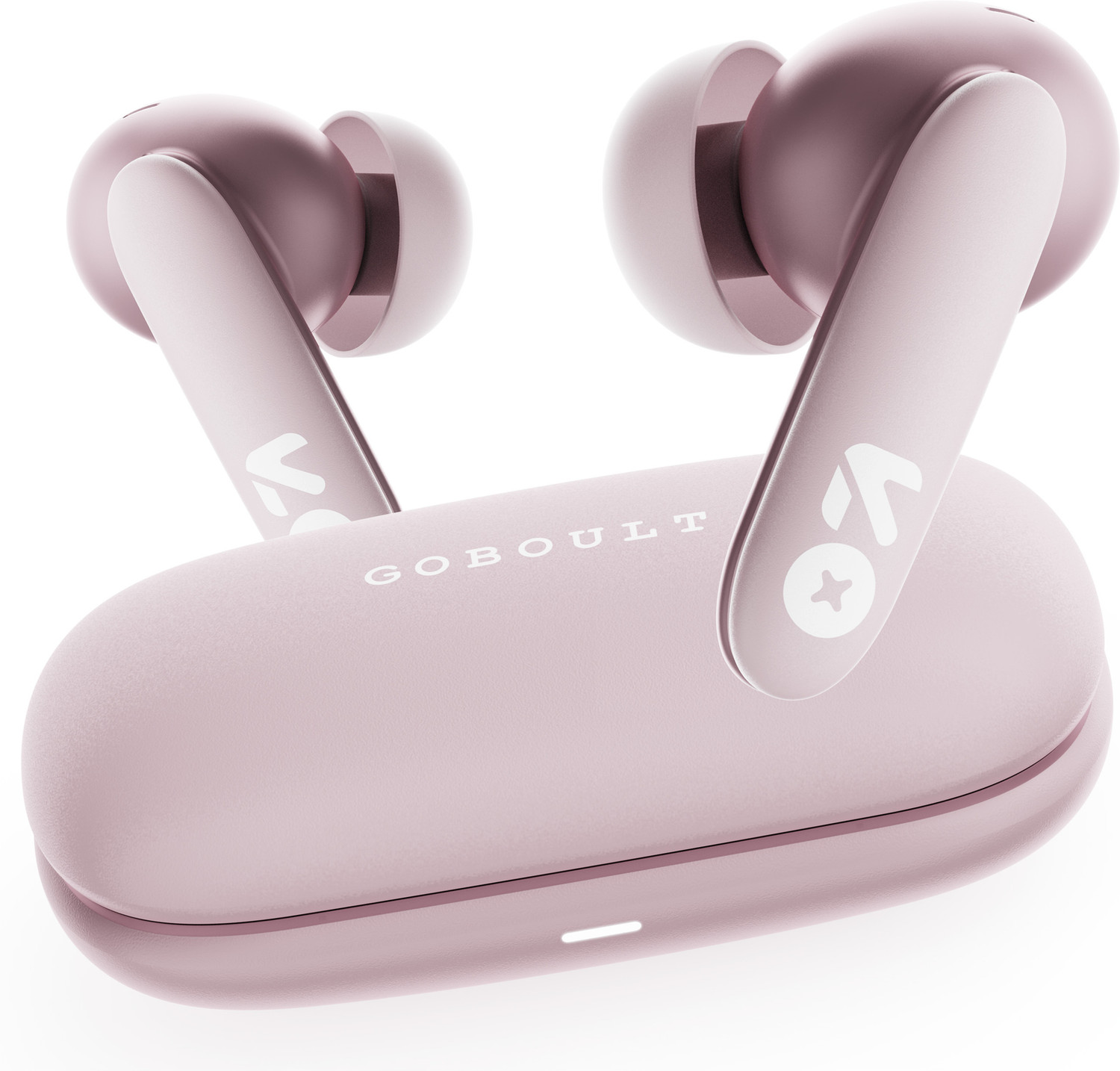 Image of GOBOULT Y1 v2.0 60Hrs Battery, Ultra Sleek, App Support, Dual Pairing, 4 Mic ENC, 6.0v Bluetooth