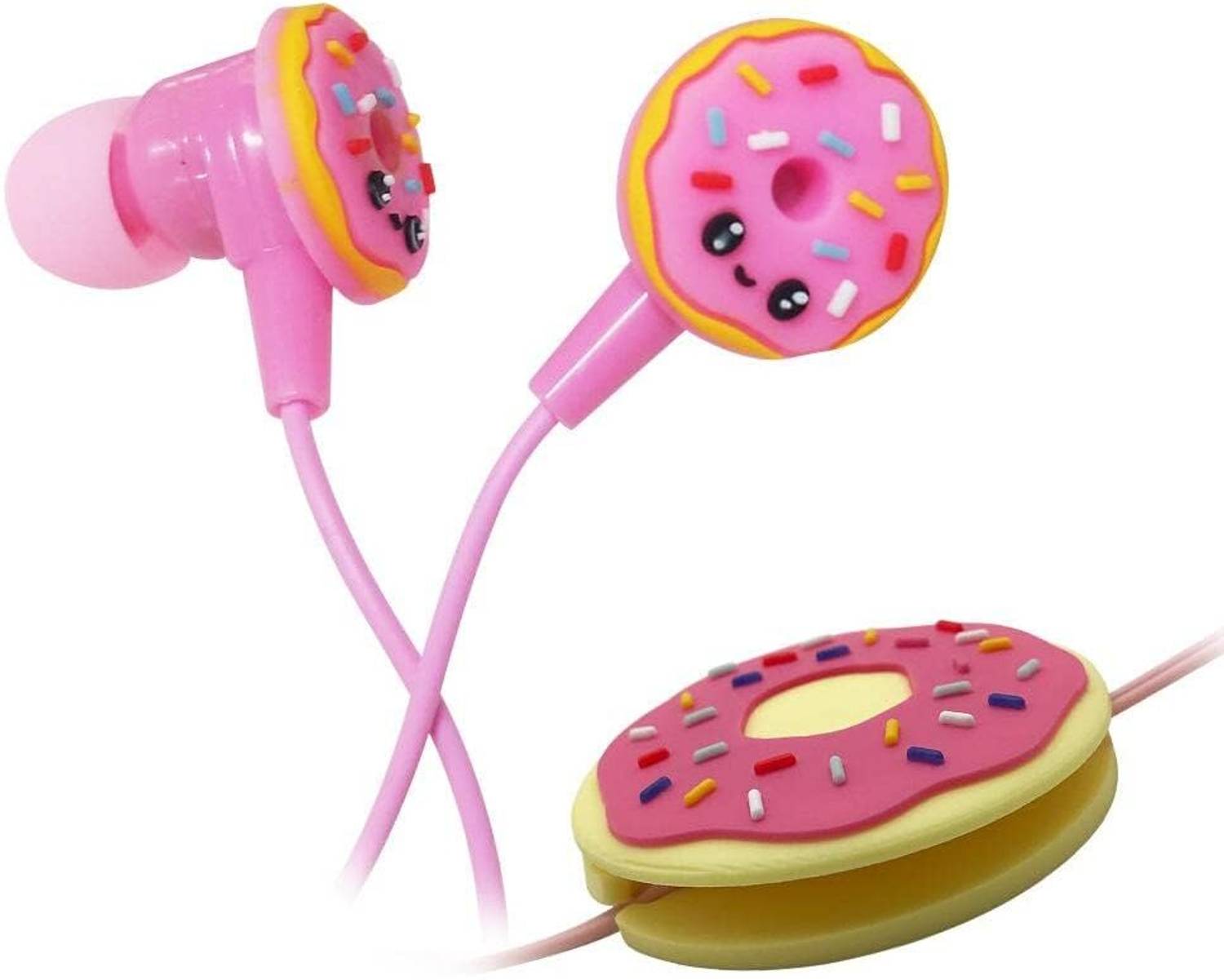 stylie modern Alternatives Donut Wired Headphones Earphones Earbu