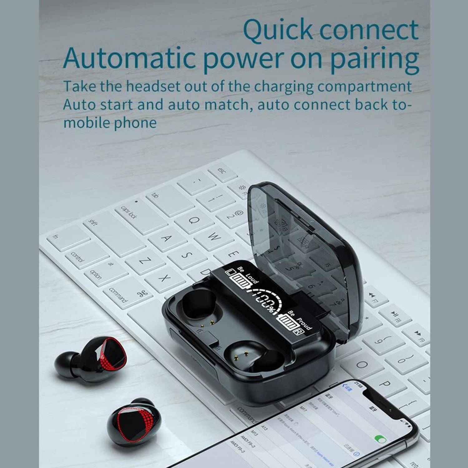 AANYA ENTERPRISES M10 Tws Bluetooth
