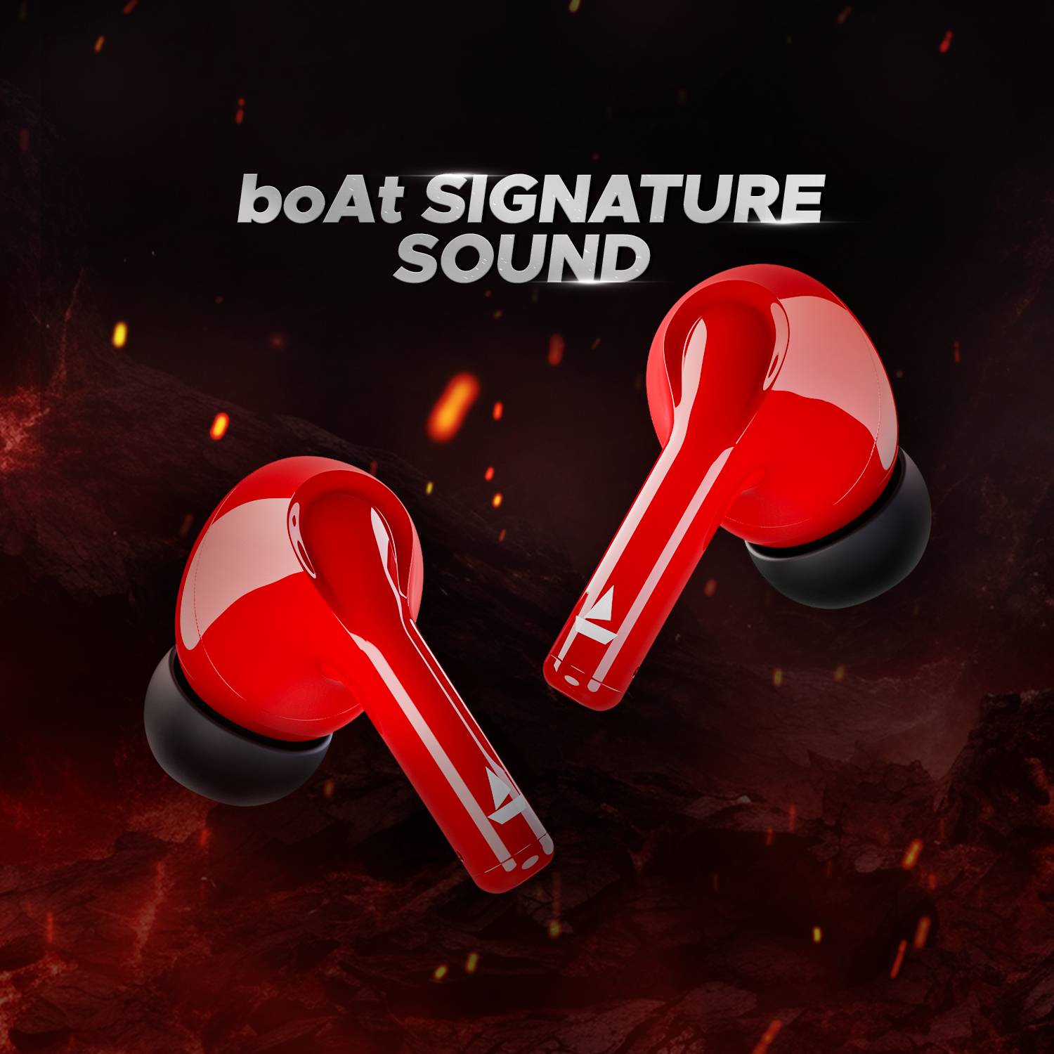 boAt Airdopes 161 Deadpool Edition Wireless Earbuds - Image 3