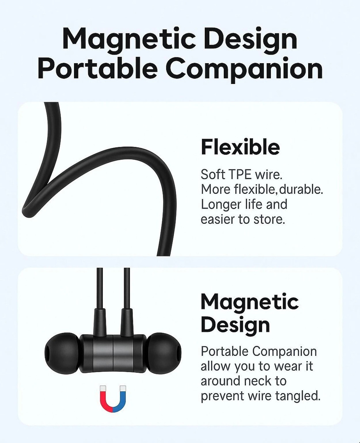 Image of Deeravia Type-C Earphone|ENC Mic| Premium Earphone| Magnetized Buds X4 Wired