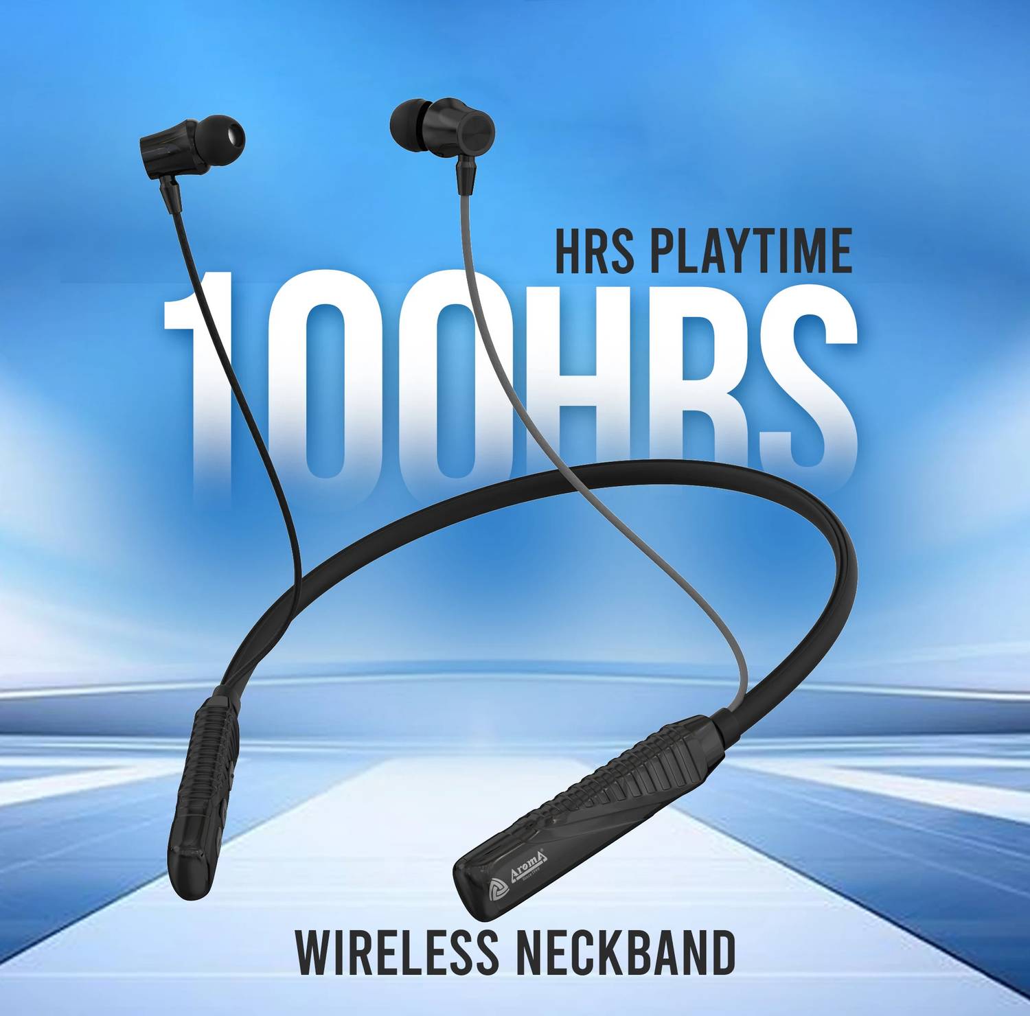 Aroma NB124 Bombay Neckband Bluetooth - Image 2