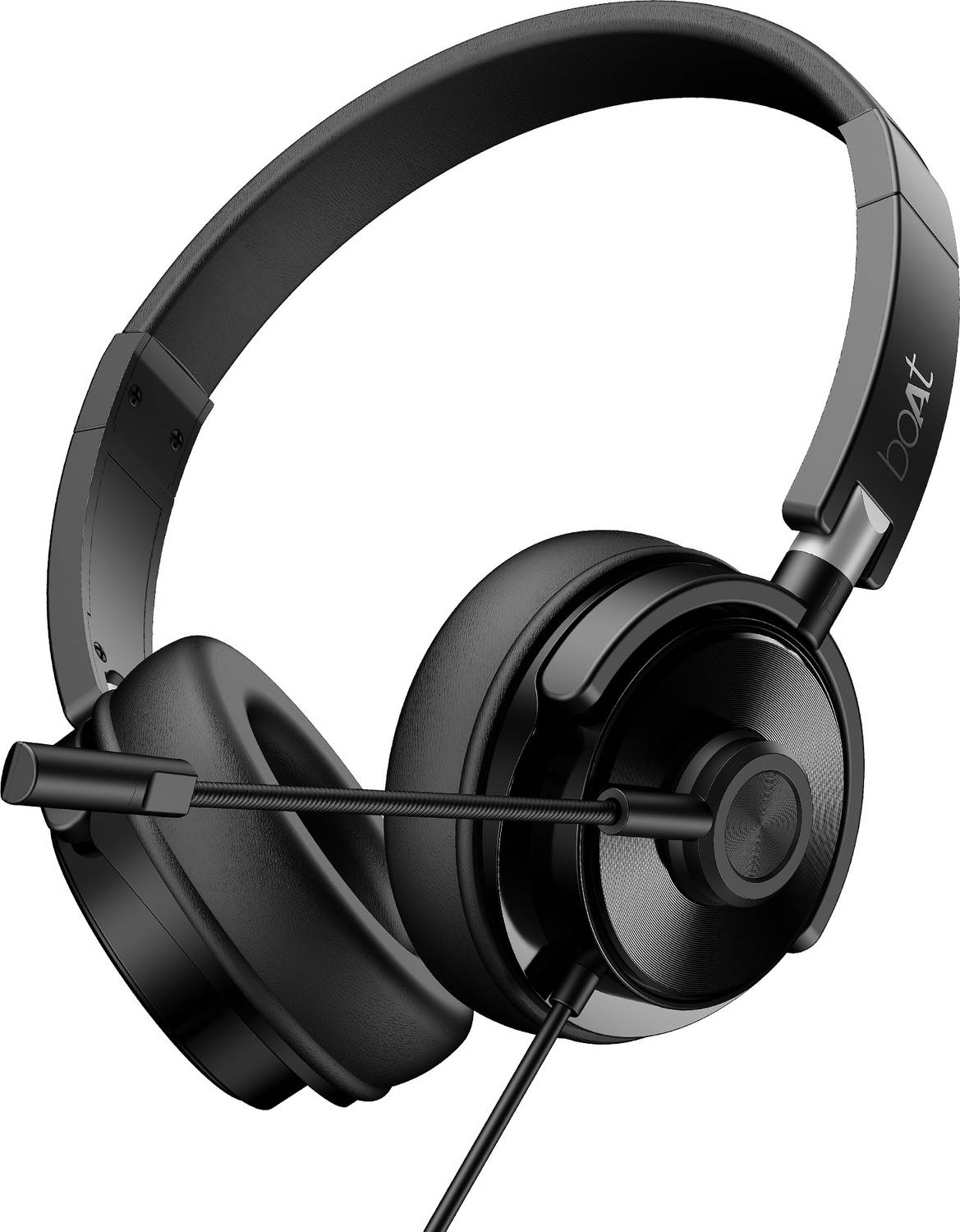 boAt BassHeads 901 Pro 3.5mm Wired Headphones, Unidirectional Ret