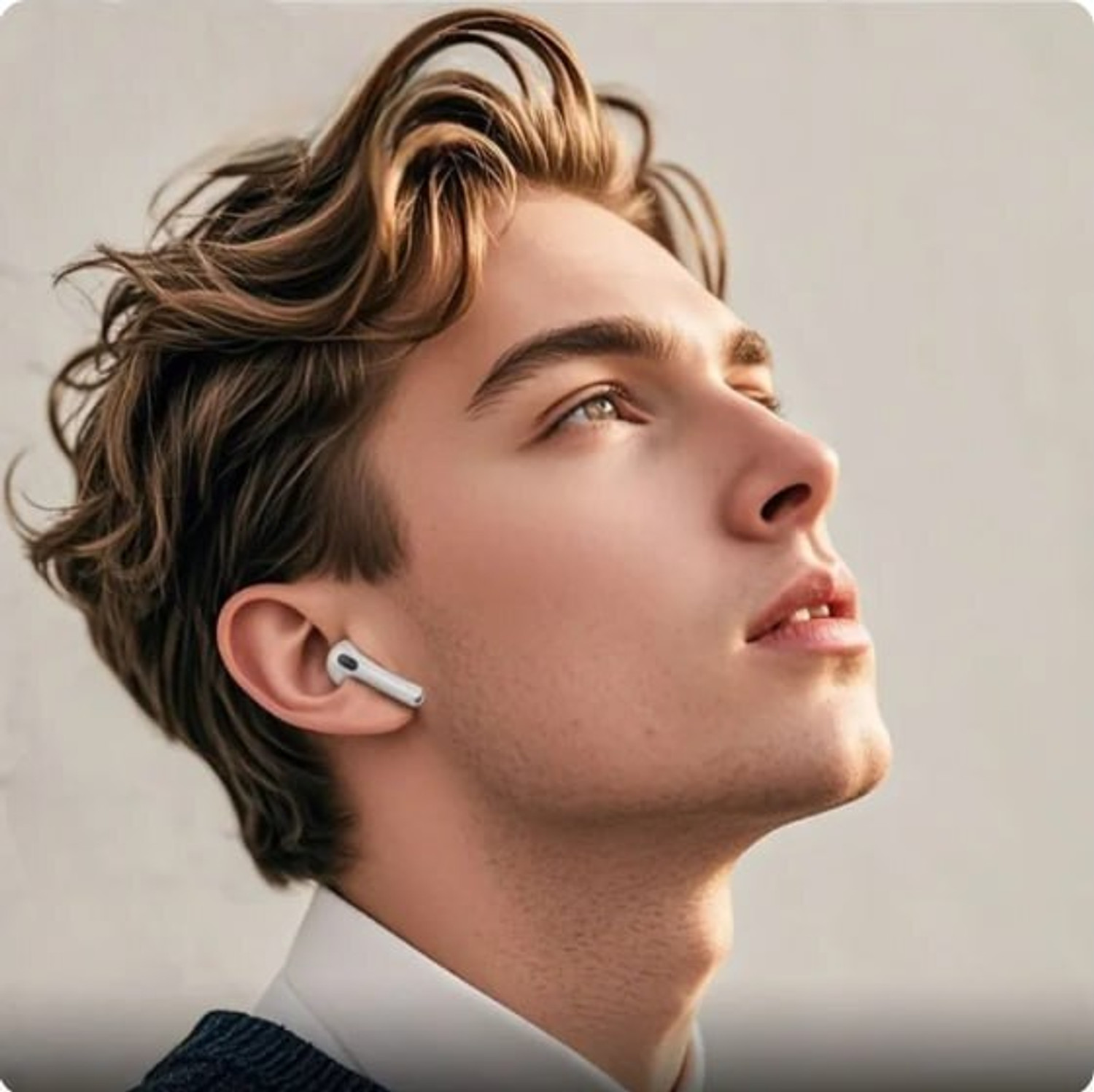 Image of techtree EW82 COLORFUL LCD TOUCH SCREEN TWS HEADSET (PREMIUM PRODUCT) Bluetooth