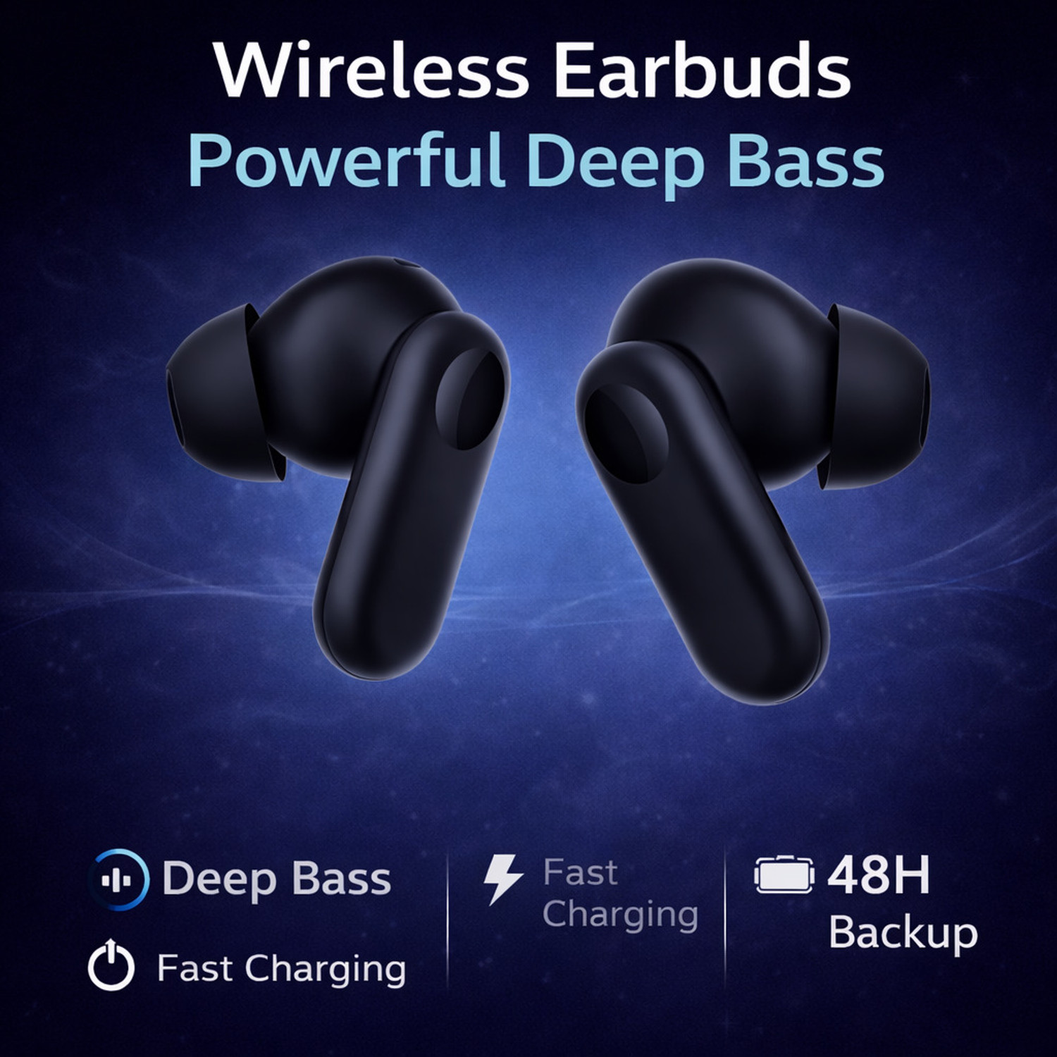 Image of CIHLEX True Wireless Earbuds Lord 2 CE Mobile Earbuds with Mic 2r, 12.4mm Driver15 Bluetooth