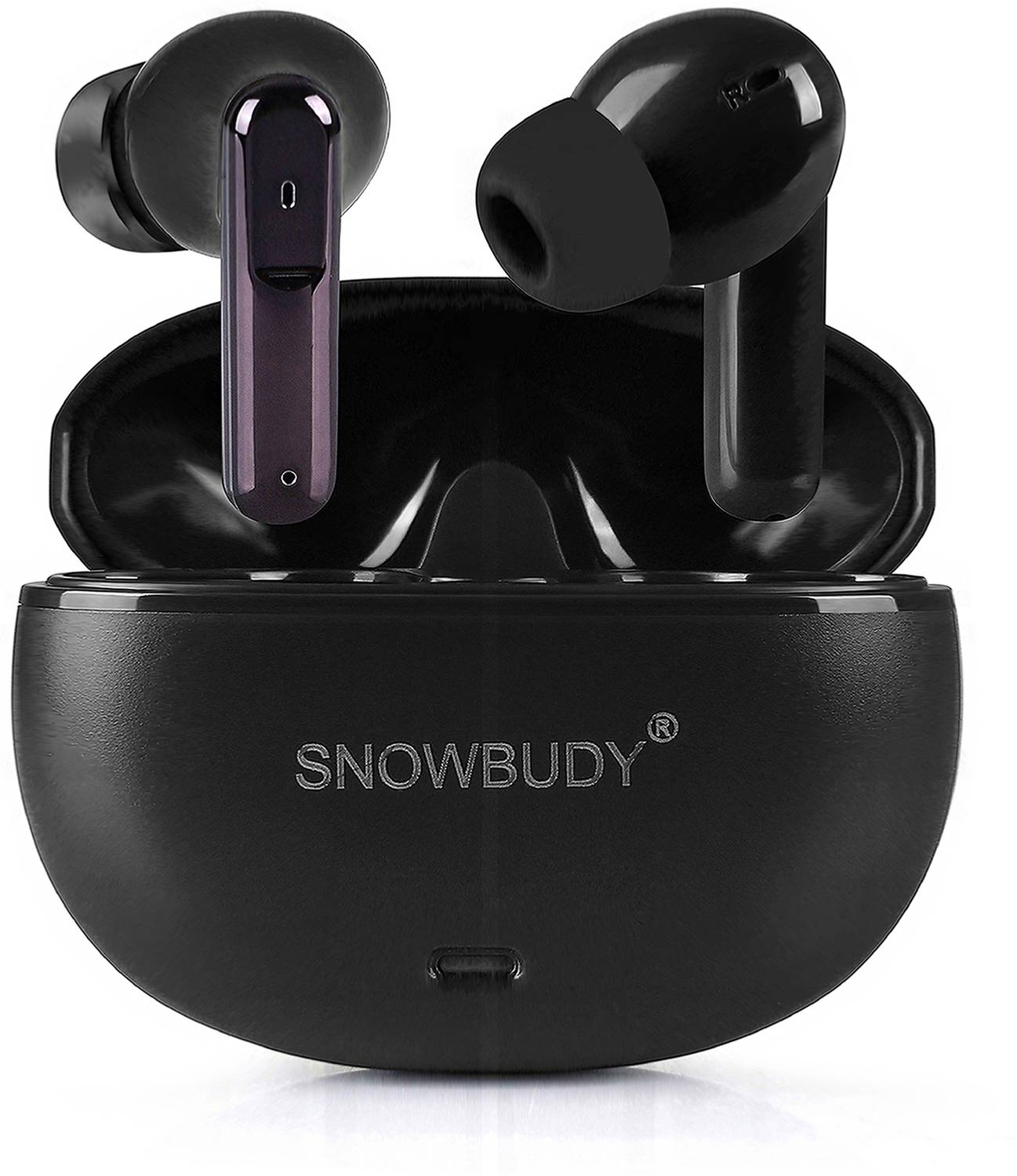 snowbudy SB151 & Beast Mode TWS,Rich Bass,50H Playtime,AI ENC,Low Latency,Type C Bluetooth Gaming