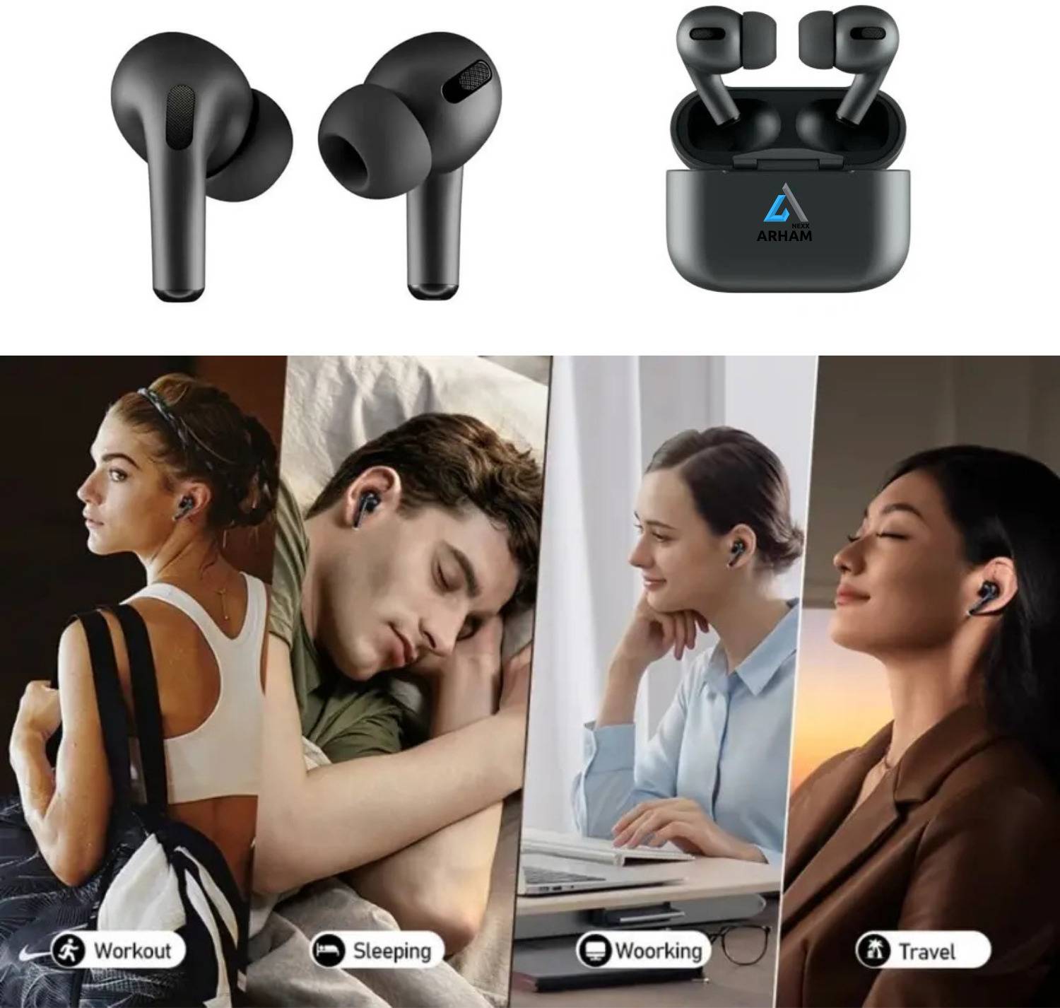 NEXX ARHAM True Wireless TWS Bluetooth Earbuds 10h Playtime - Image 5