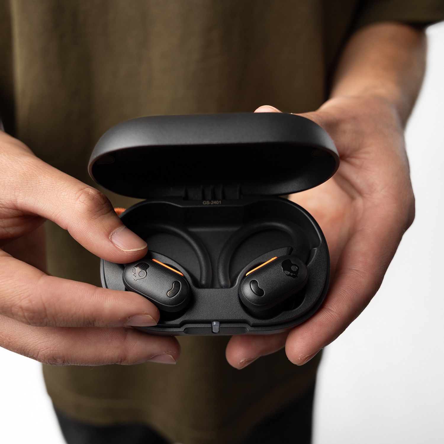 Image of Skullcandy Push ANC Active Wireless Earbuds,58 Hr Battery,IP67 Waterproof,Wireless Charging Bluetooth