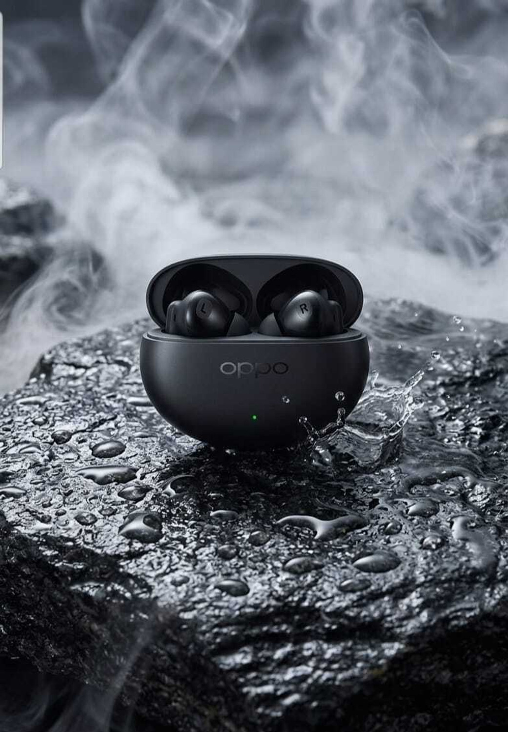 Image of OPPO Enco Buds3 Pro++ with ANC Bluetooth Headset (Midnight Black, True Wireless) Bluetooth