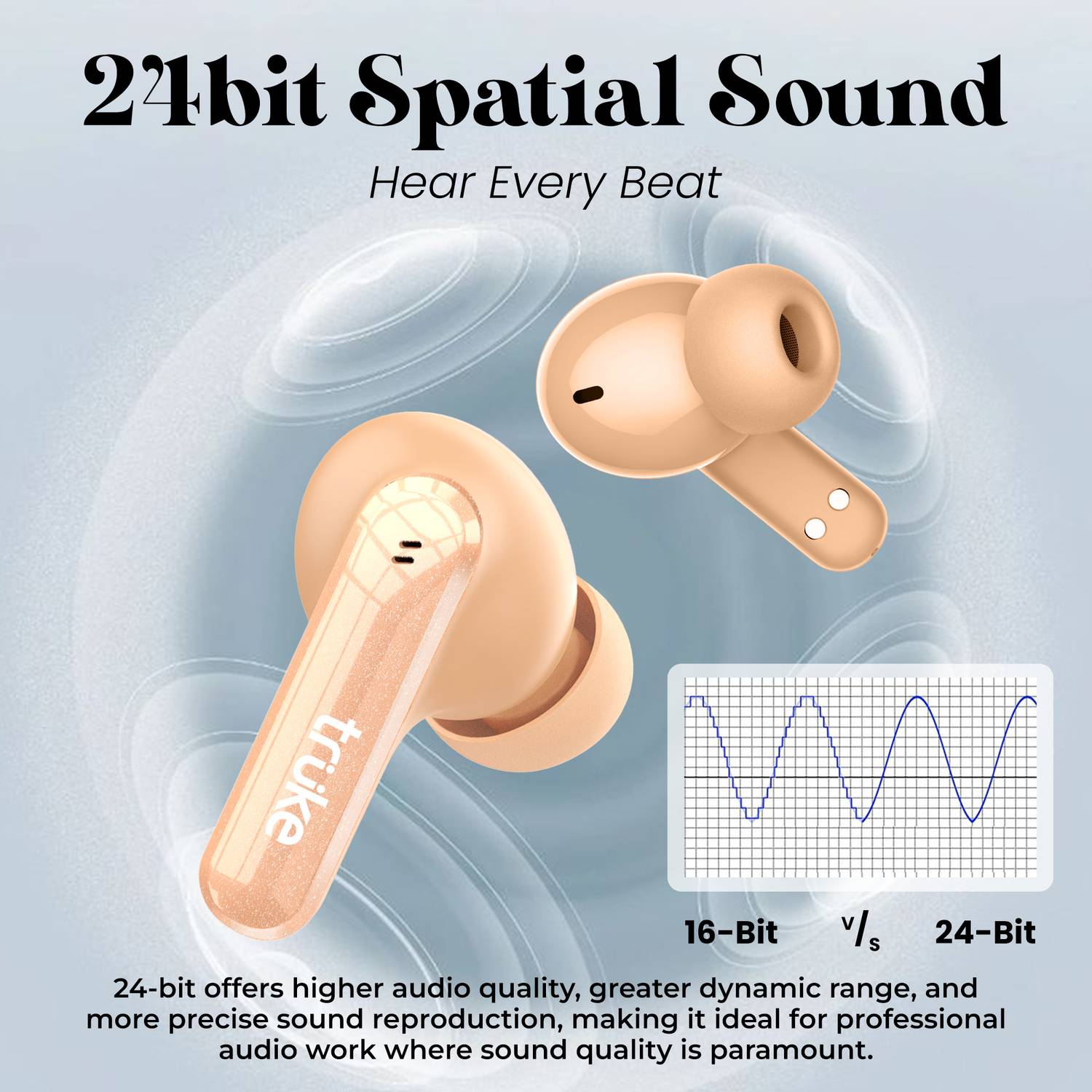truke Buds Echo 24-Bit 360 Spatial Audio - Image 3