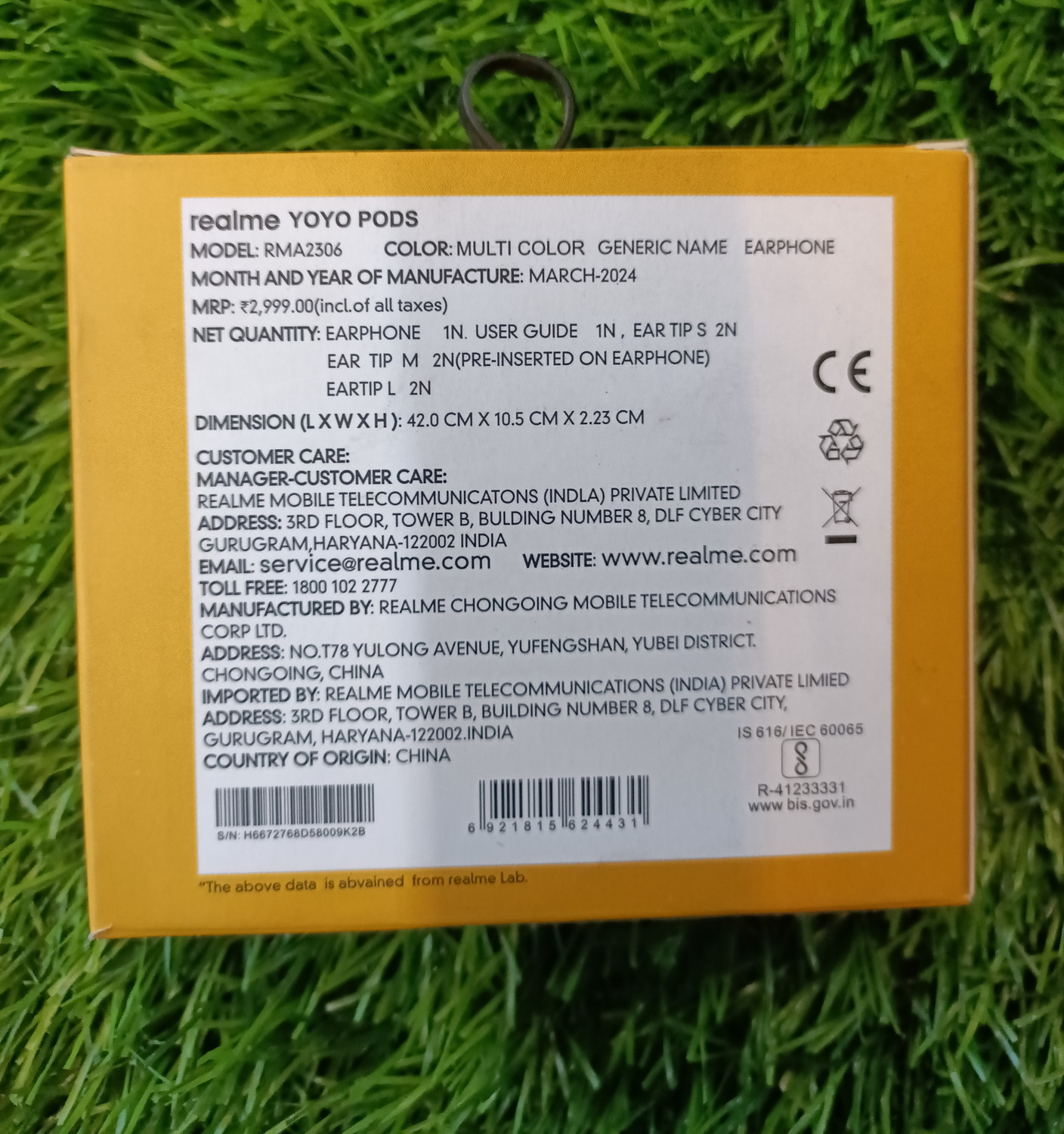 Image of NARAYANAN ENTERPRISES Realme YOYO Buds Bluetooth