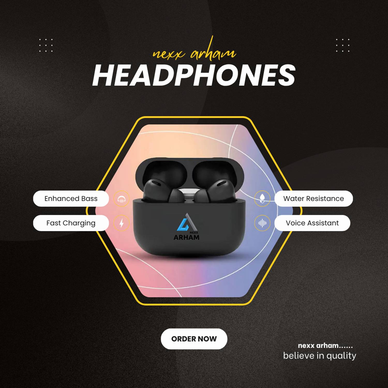 NEXX Arham True Wireless Bluetooth Earbuds - Image 2