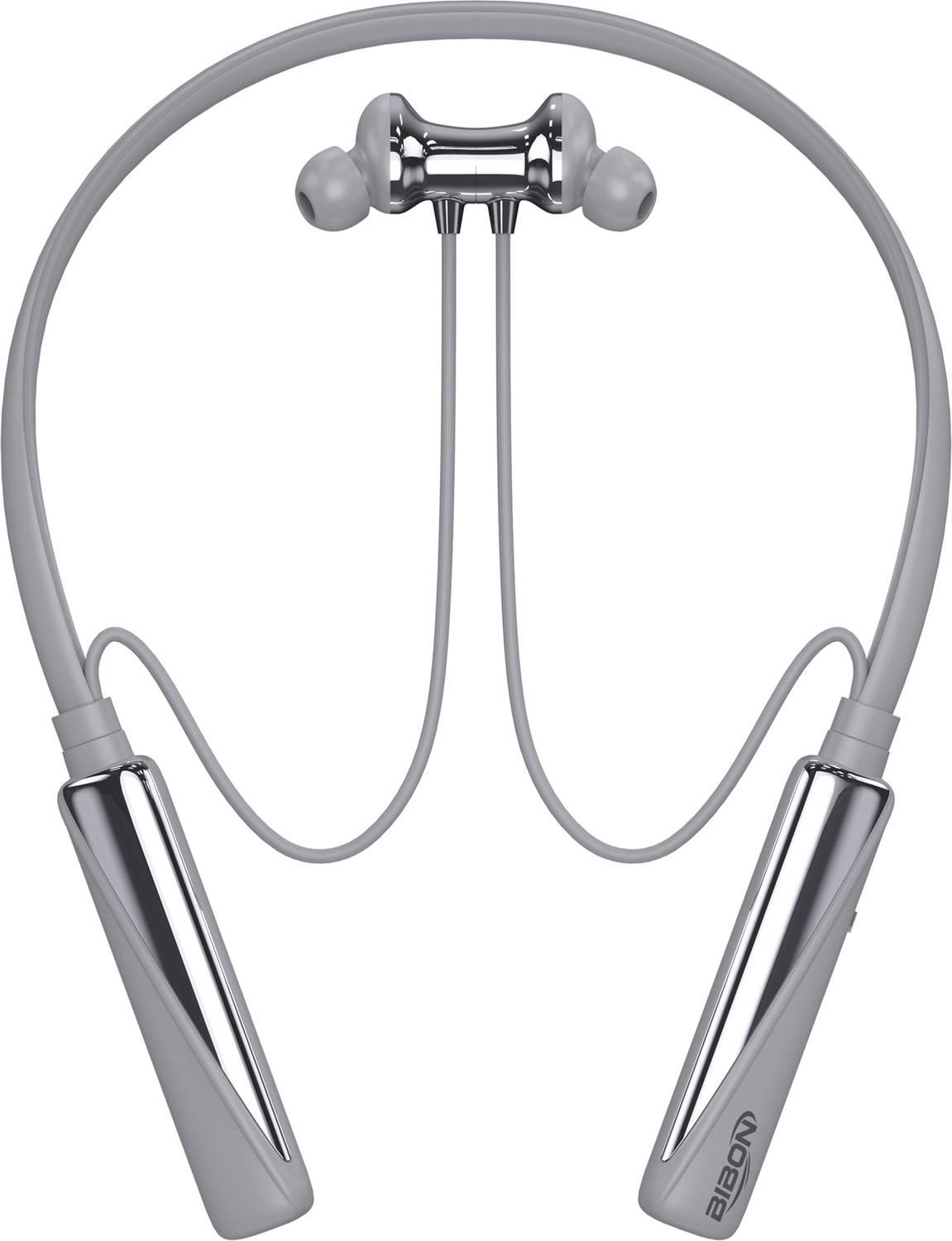 BiBon Elephant - MAGNETIC POWER OFF/ON 50Hr Playtime Headphone Neckband-5 Bluetooth