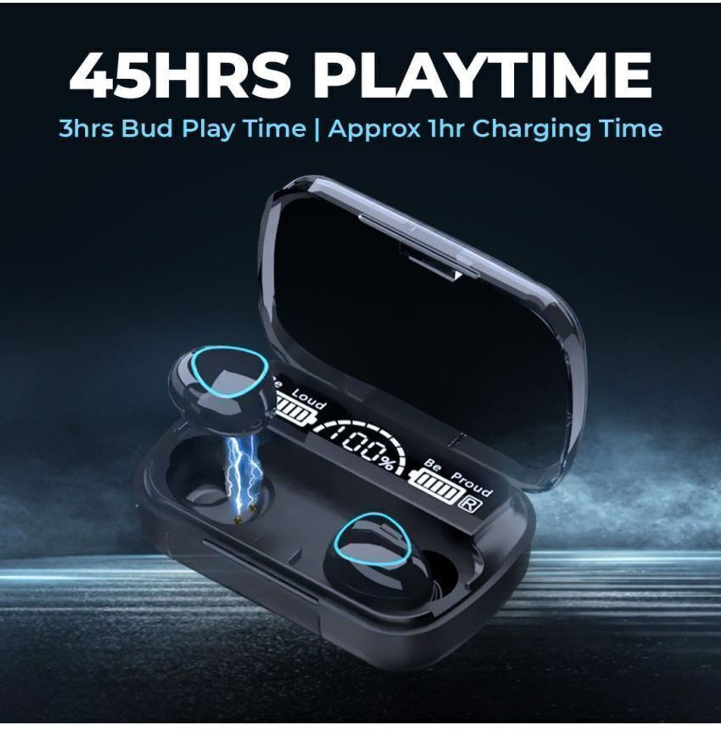 Image of HODOPHILE M19 l TWS Earbuds l Upto 40Hr Playtime l 5.1 Bluetooth