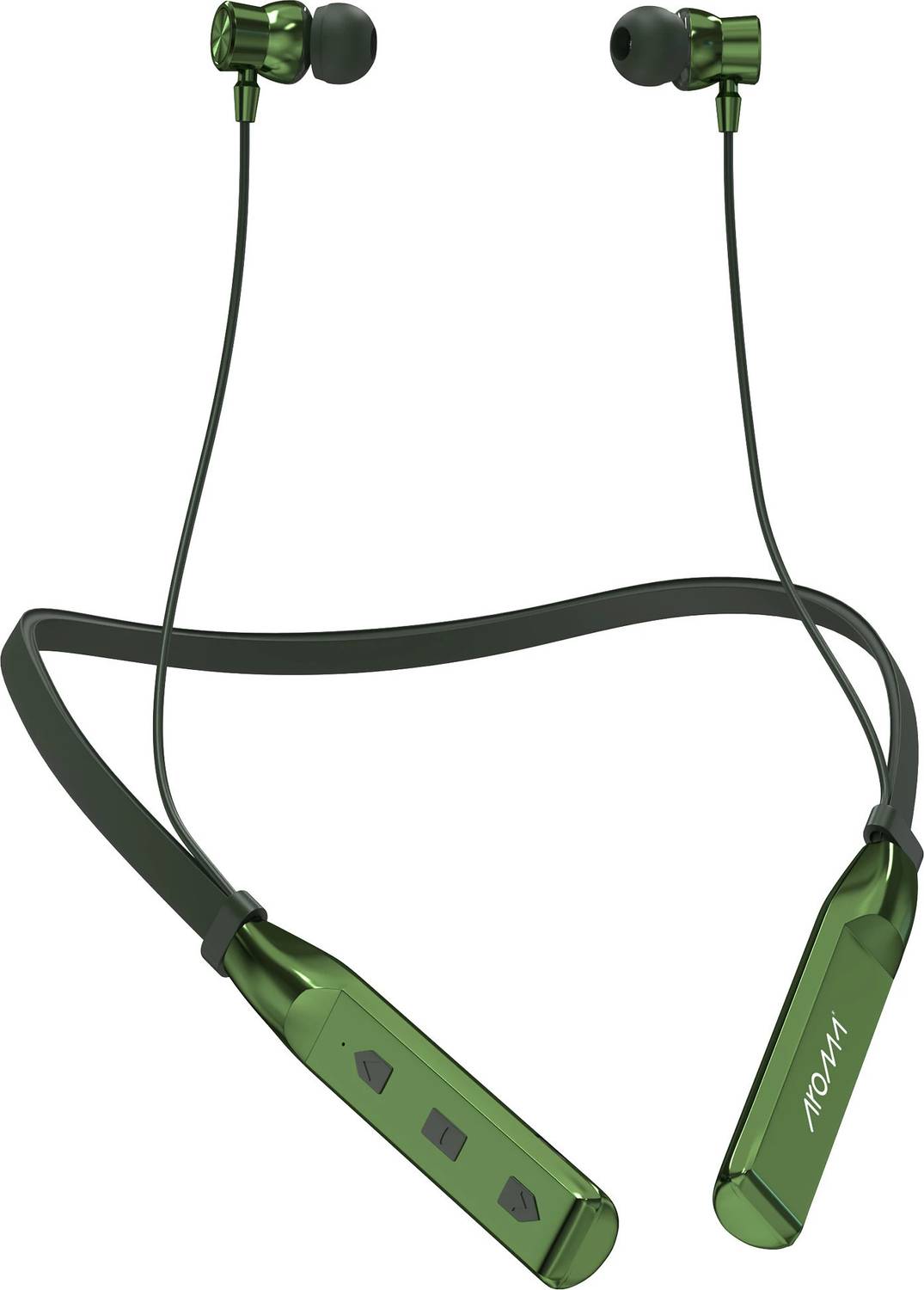 Aroma NB119 Trend Upto 100H Playtime*, Magnetic On/Off, ENC, Fast Charging Neckband Bluetooth