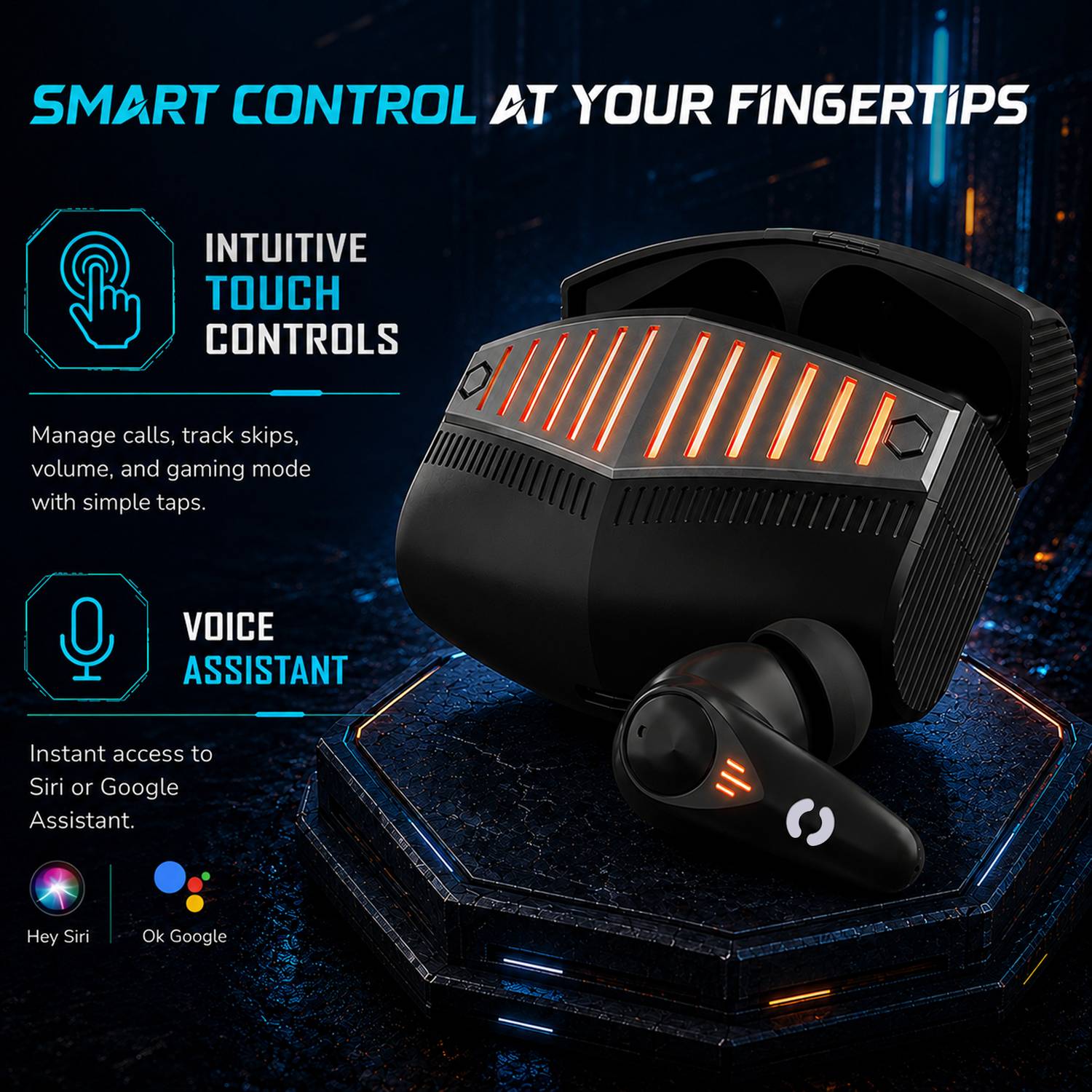 HOPPUP STRYKE S4 Gaming Earbuds - Image 4