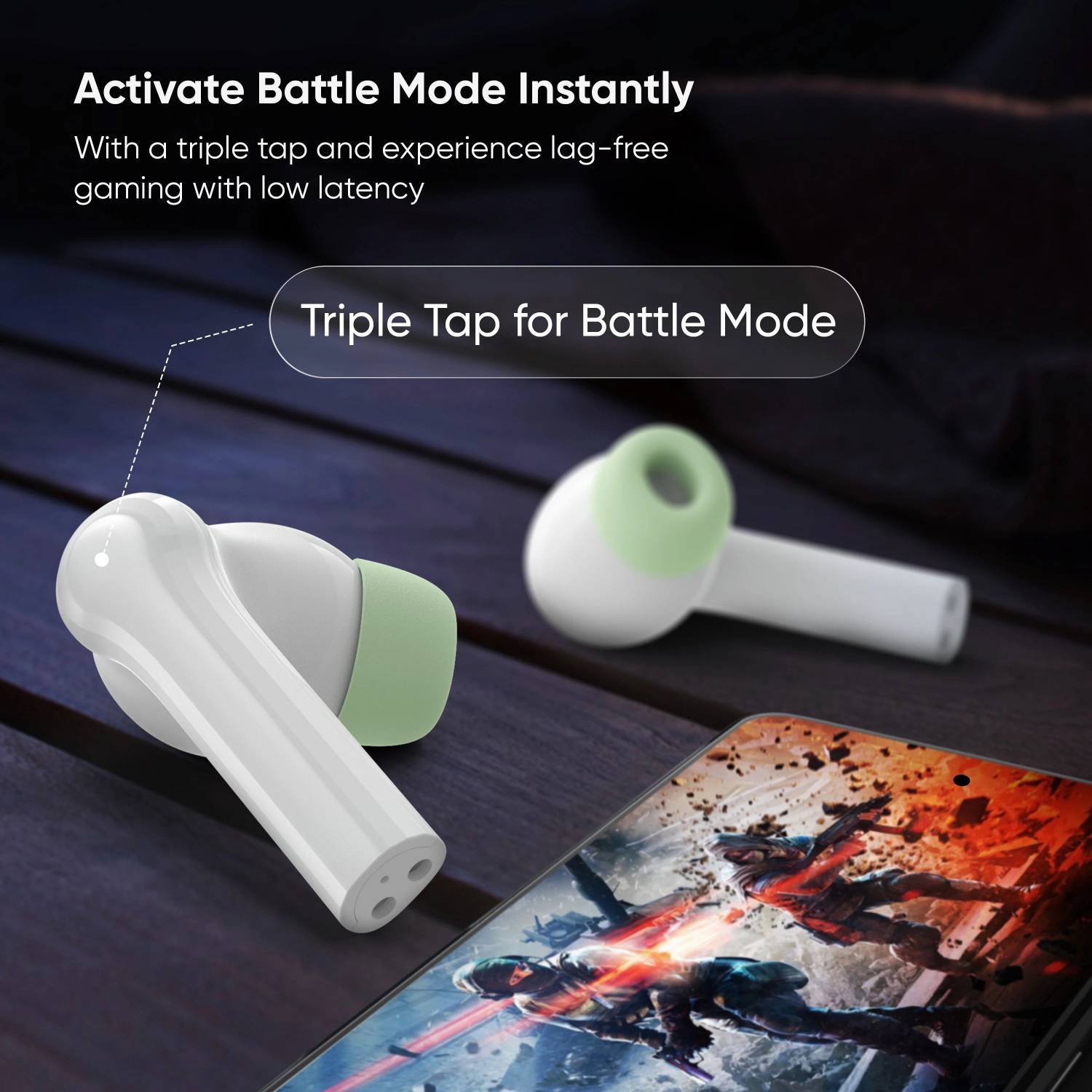 Mivi Duopods D4 50Hrs Playtime Bluetooth Earbuds - Image 5
