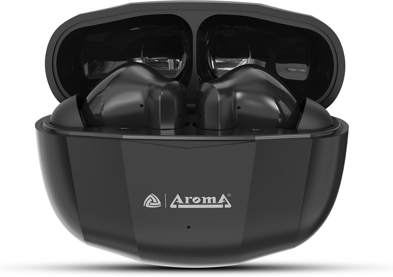 Image of Aroma TWS4 V5.4 Upto 60Hr Playtime*, ENC, Dual Paring, Fast Charging, Heavy Bass Bluetooth