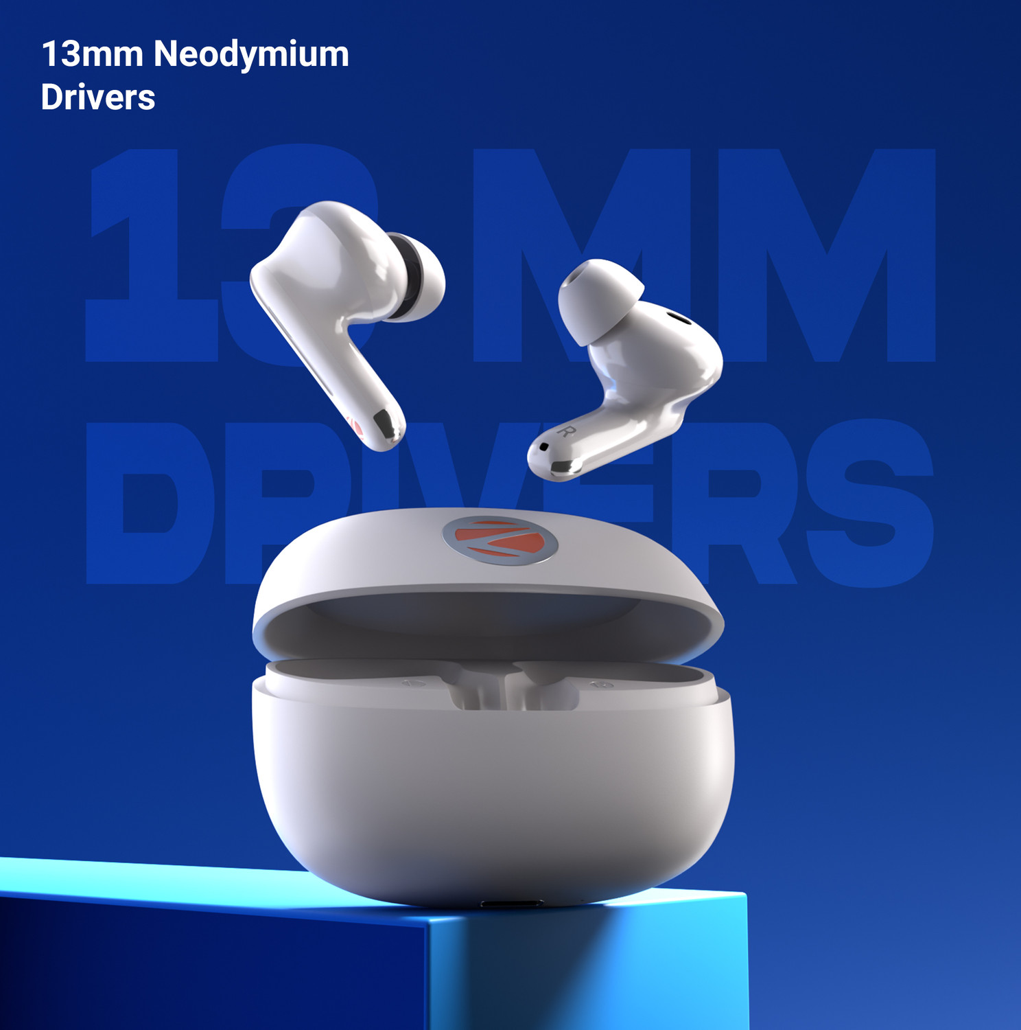 Image of ZEBRONICS Zeb-Monk Pro (Grey) Bluetooth