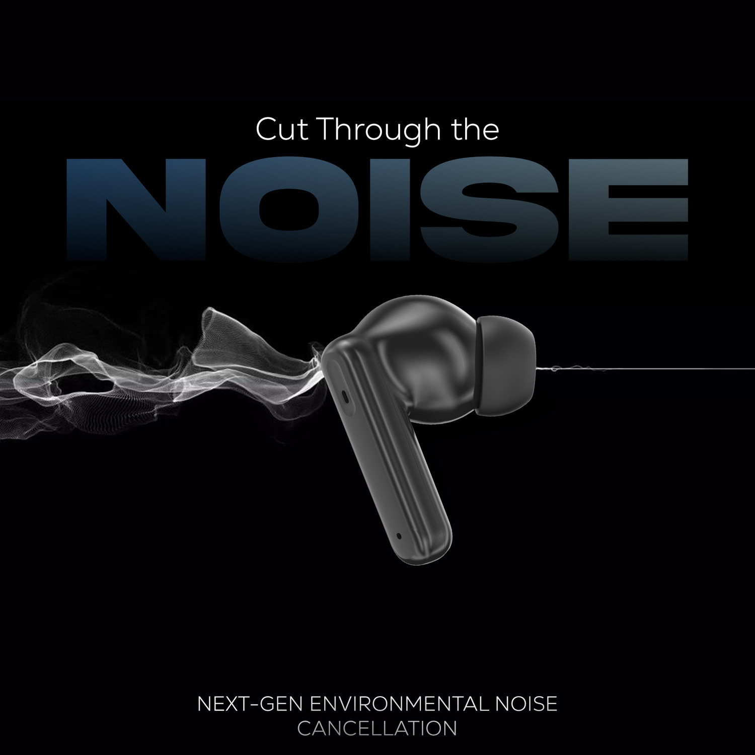 Image of Aroma NB120 Buds 3R Upto 60Hrs Playtime* ENC, Dual Paring, Fast Charging, Heavy Bass Bluetooth