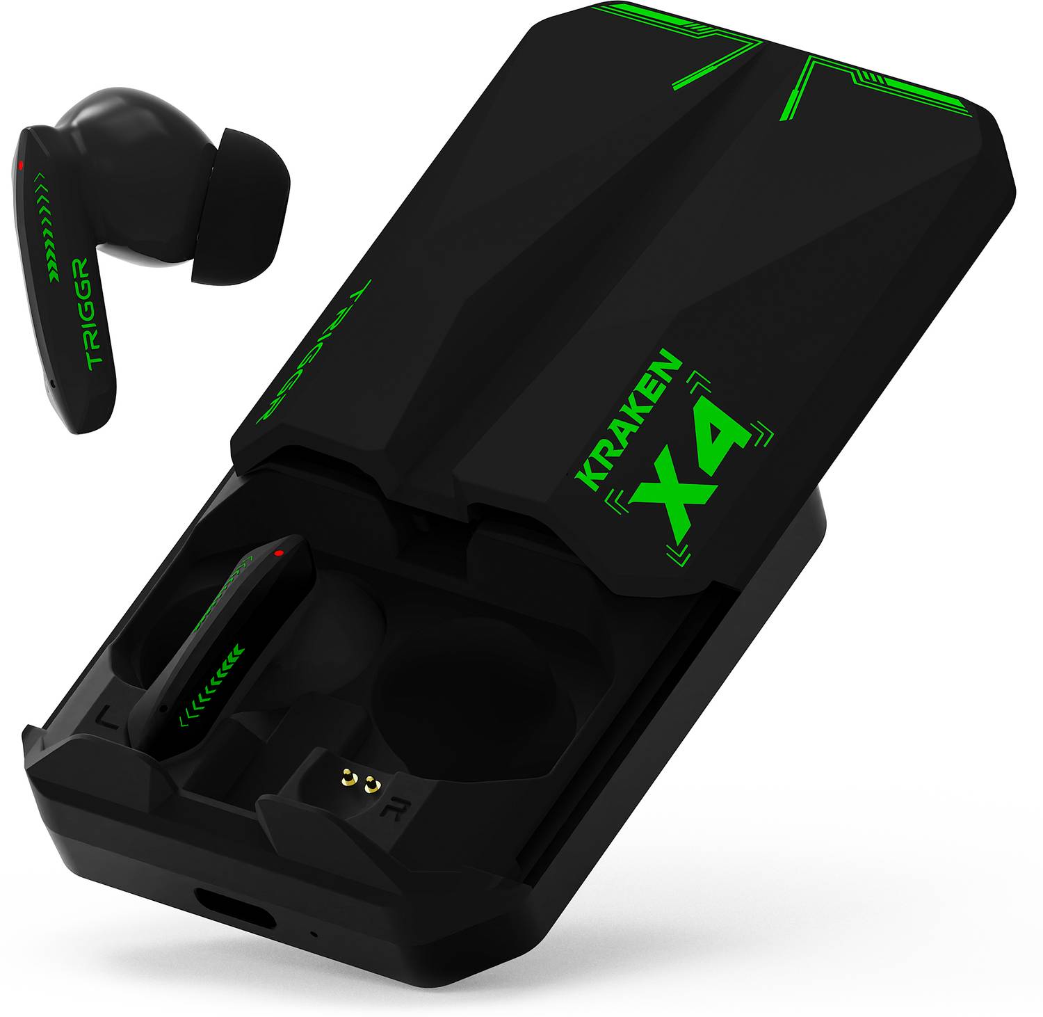 TRIGGR Kraken X4 with 13mm Drivers, 40ms Latency, ENC, 60H Batter