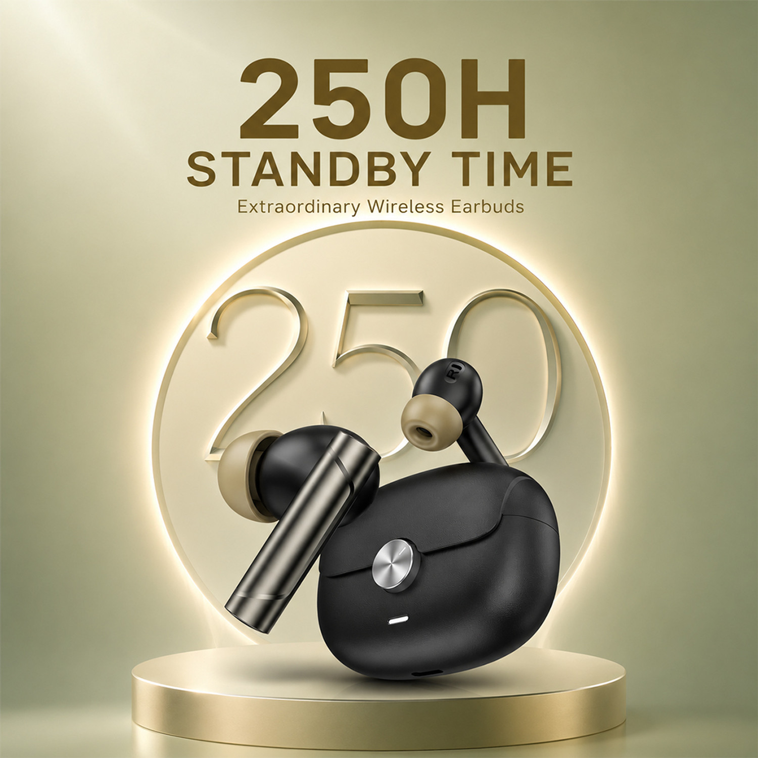 Image of AMS Coach Buds TWS Earbud up to 50HR Playback, Ai Mic Clear Call 3D Spatial Audio-1 Bluetooth