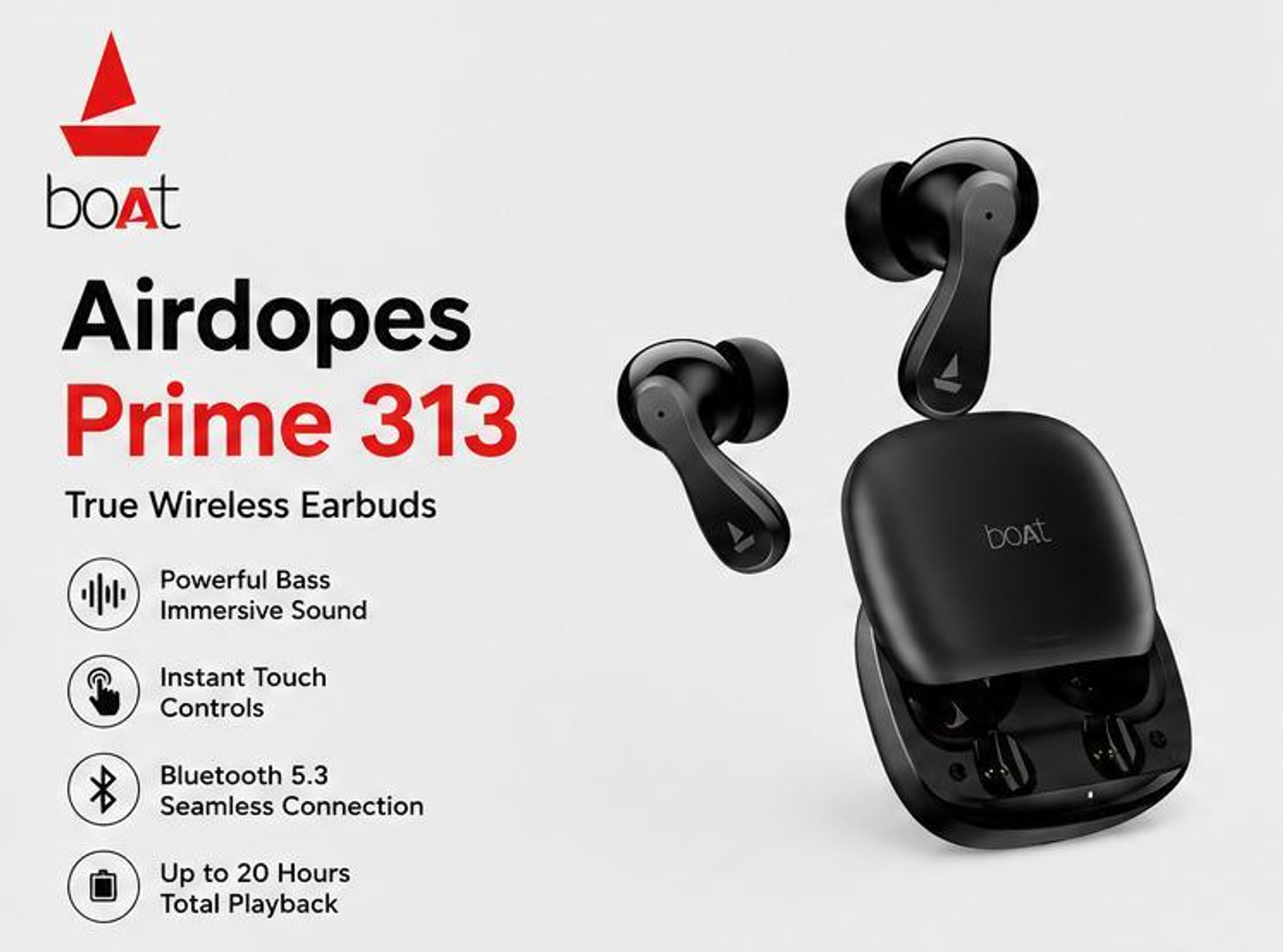 Image of RD maxx BOOT Airpodes 313 Bluetooth