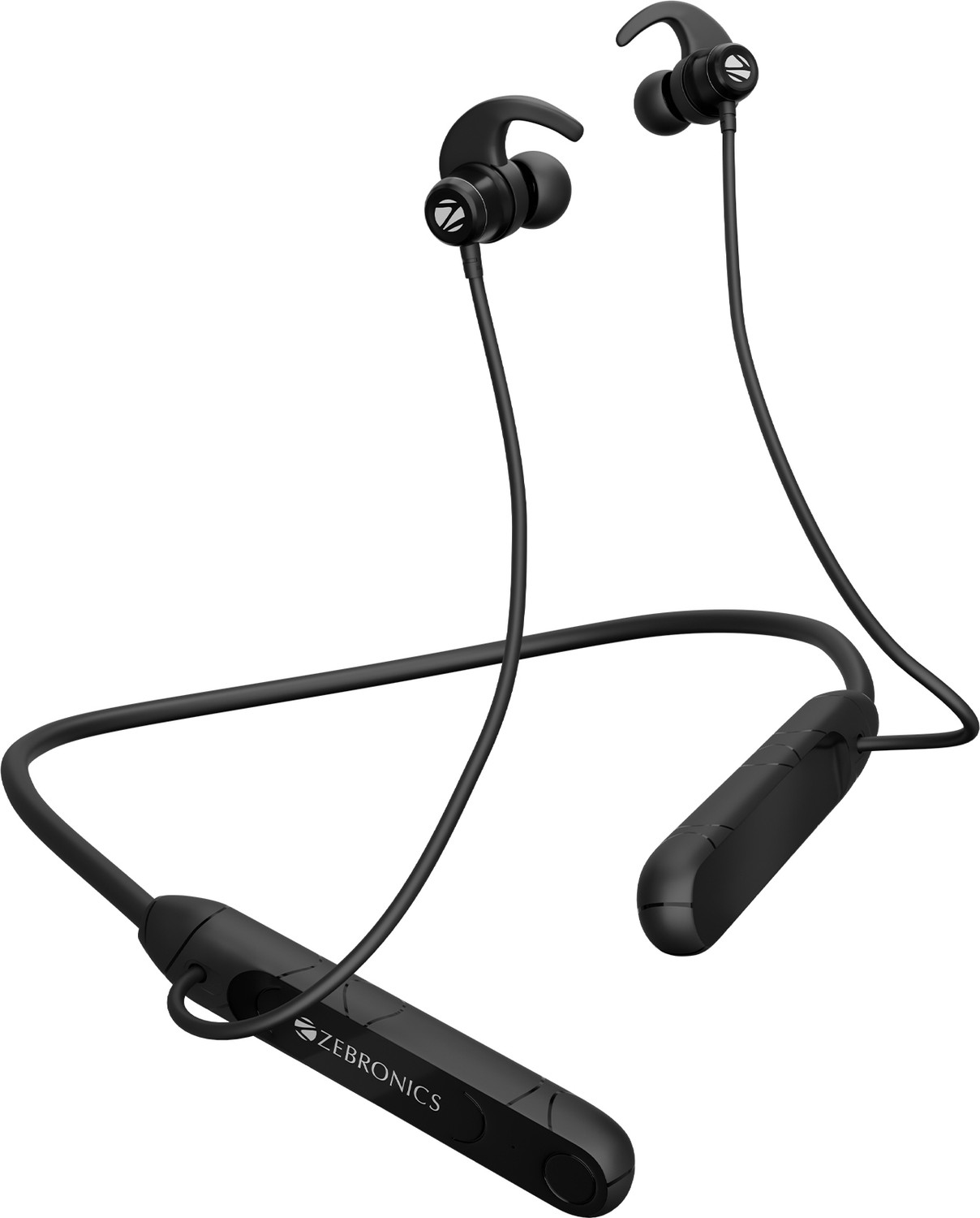 Image of ZEBRONICS Raga F2 Neckband with 22H Playback, Magsnap (Magnetic Play|Pause),Rapid Charging Bluetooth
