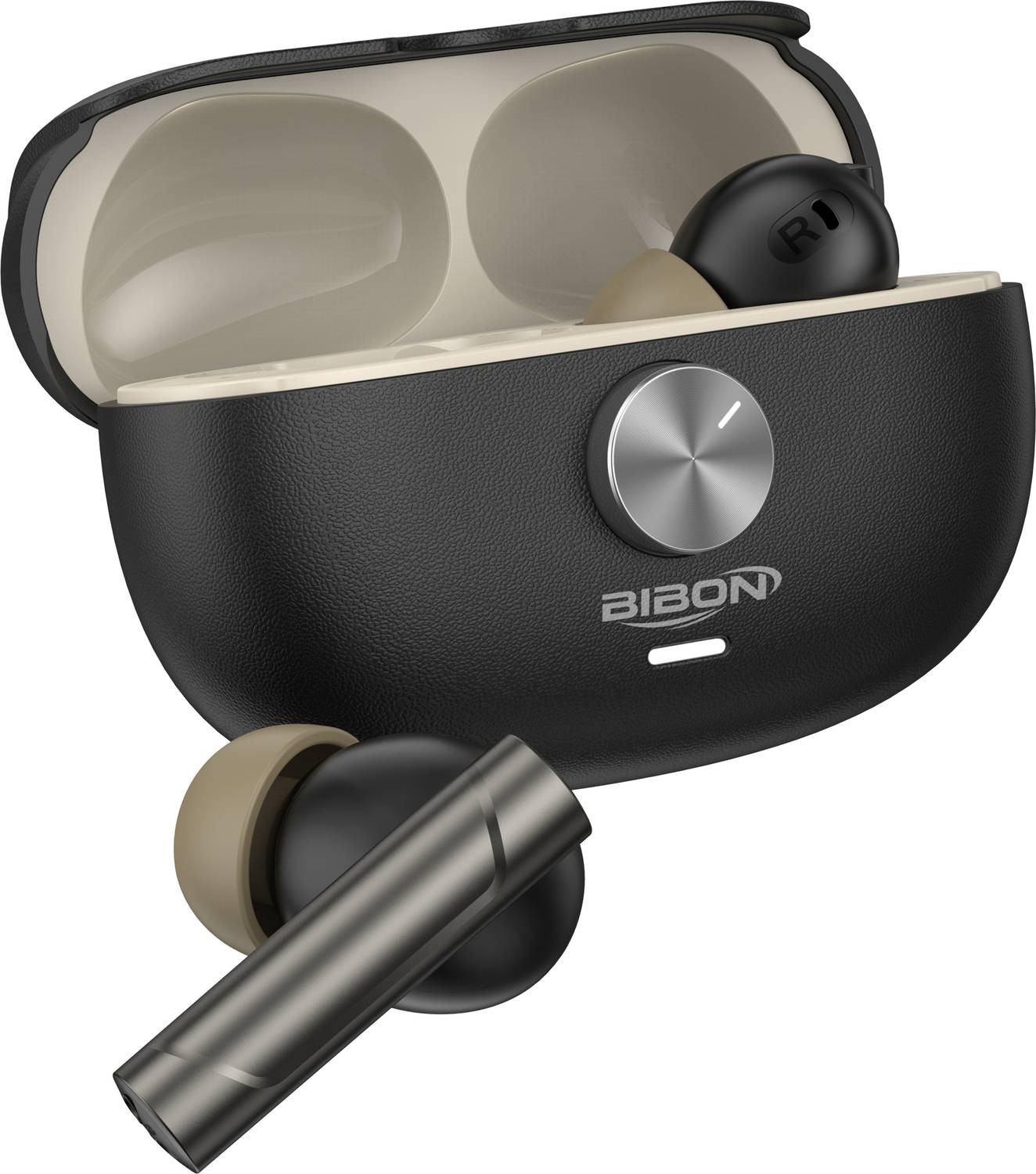 BiBon Coach Buds | 360° Sound , Touch Control, 50Hr Playtime | TWS Bluetooth Earpods-1 Bluetooth