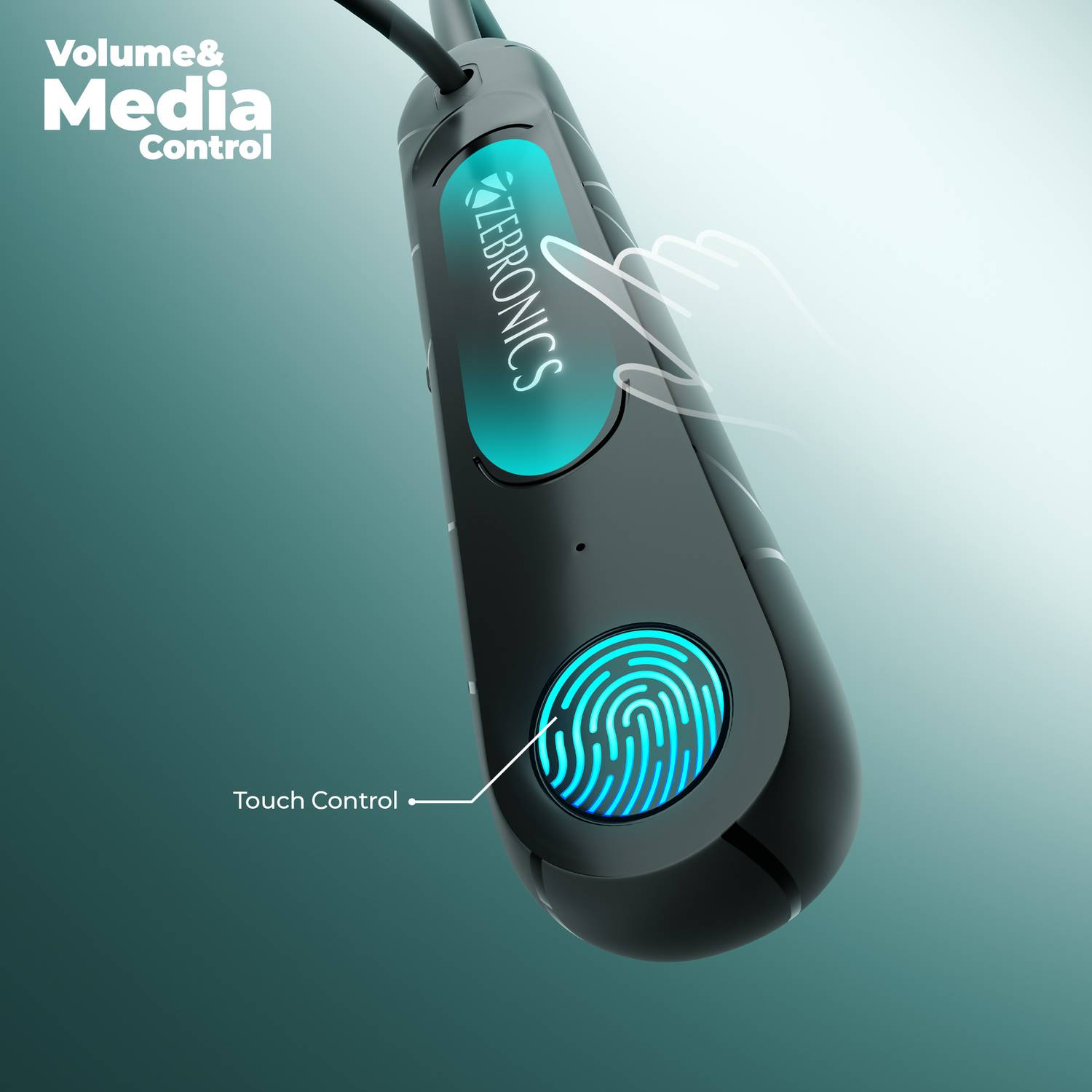ZEBRONICS Raga F2 Neckband with 22H Playback - Image 3